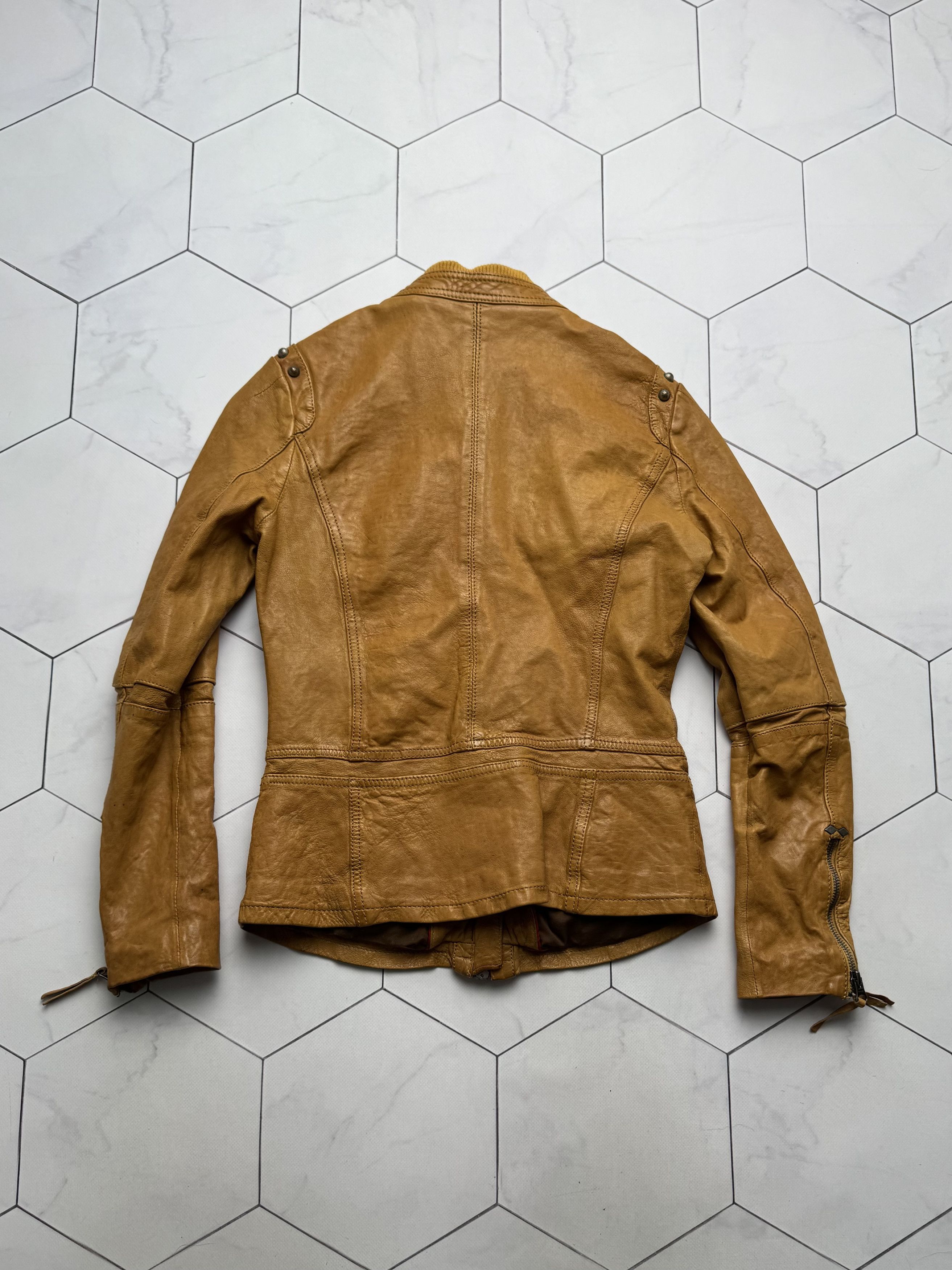 True Religion True Religion Vintage Leather Jacket (B550) Size S / US 4 / IT 40 - 19 Thumbnail