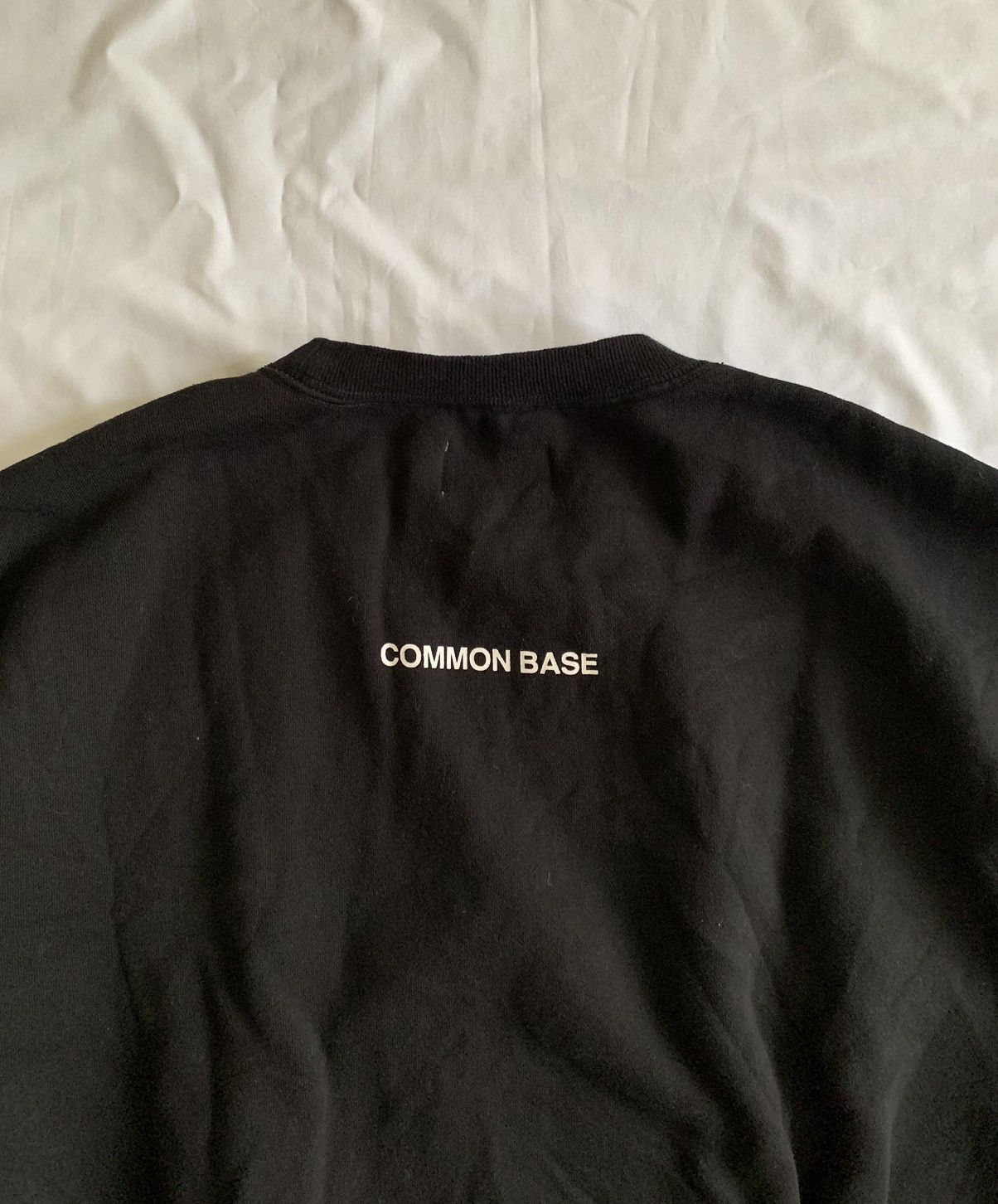 Number (N)ine Number (N)ine x Common Base Blackout Sweatshirt Size US M / EU 48-50 / 2 - 7 Thumbnail