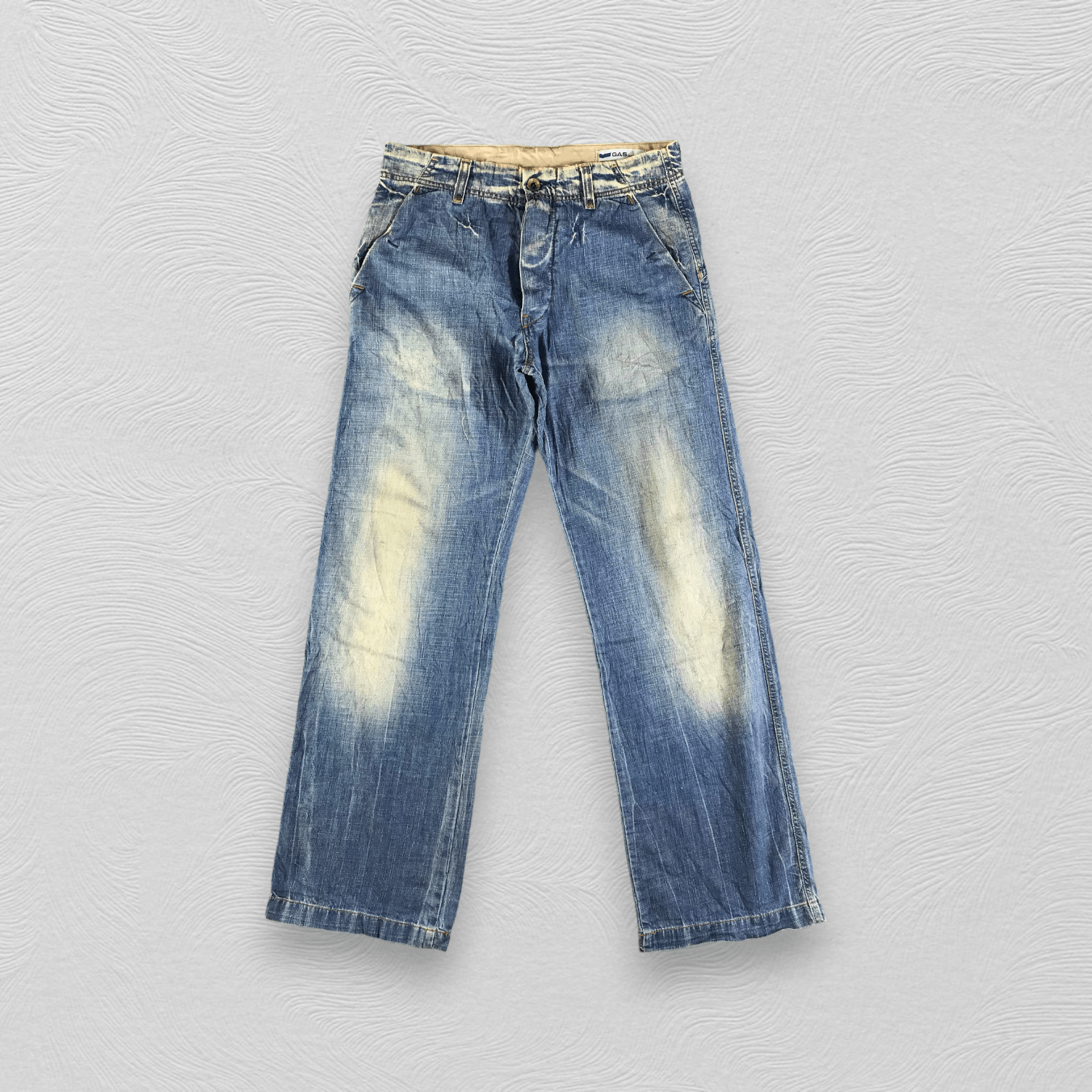 GAS Vintage Gas Jeans Baggy Denim KJ3117 Size US 30 / EU 46 - 1 Thumbnail