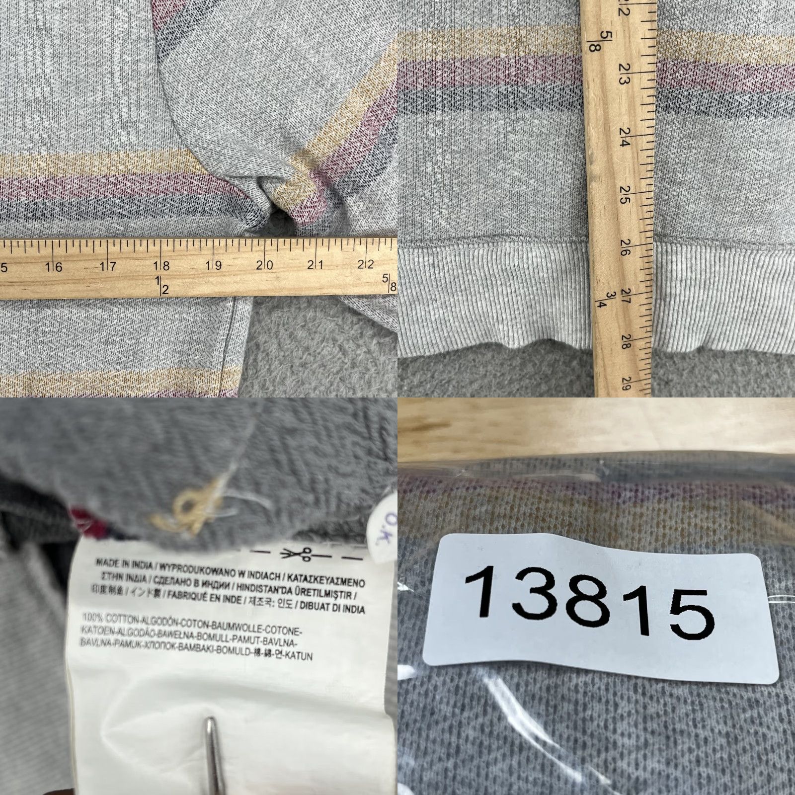Vans VANS Crew Neck Sweater Mens Large Gray Preppy 90s Skate Surf Minimalist Academia Shirt, Mens, Gray, 90s, Preppy, City, Vintage? Size US L / EU 52-54 / 3 - 8 Thumbnail