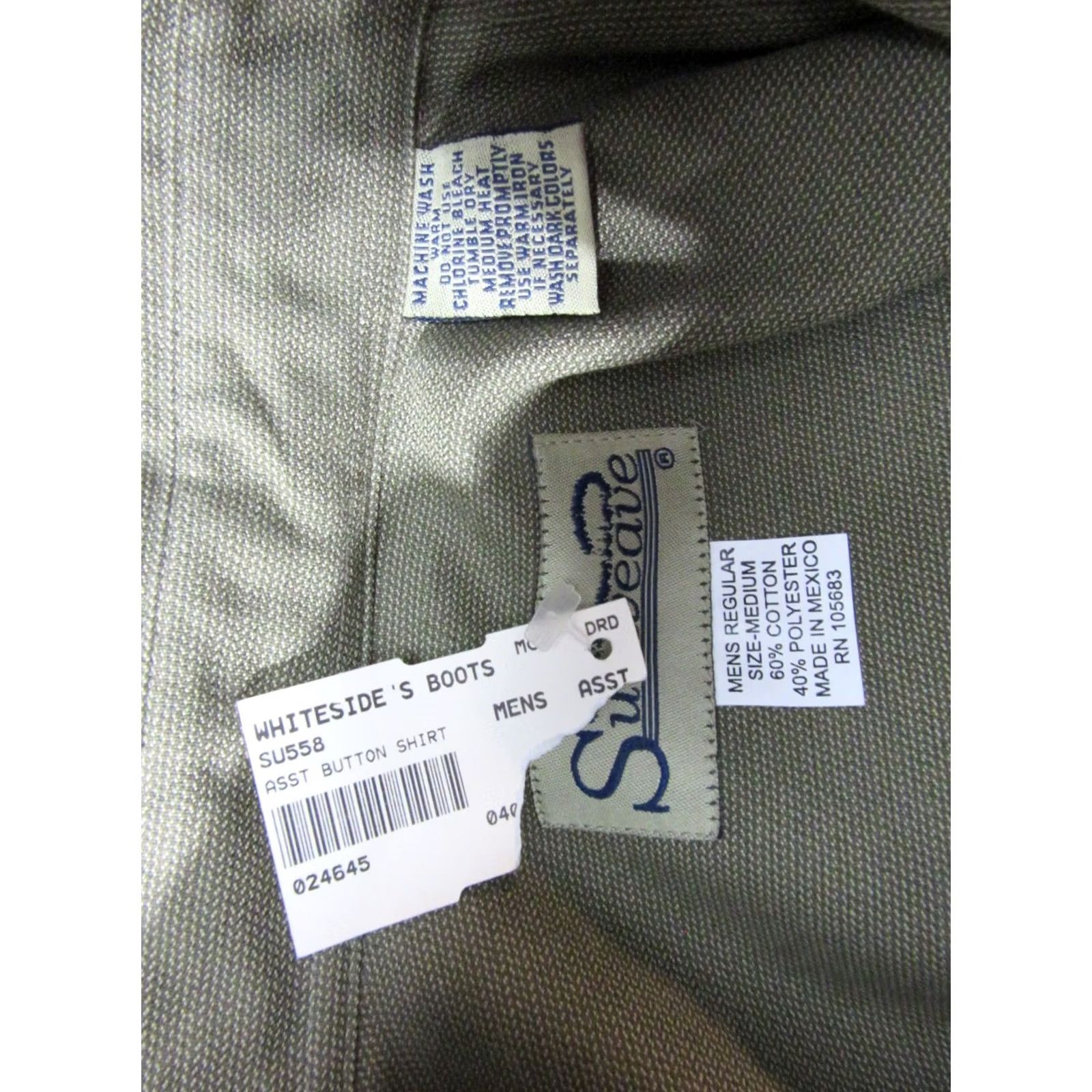 Vintage VINTAGE Sunweave Shirt Mens Medium Green Outdoor Long Sleeve Pockets Button Up Blind? Size US M / EU 48-50 / 2 - 2 Thumbnail