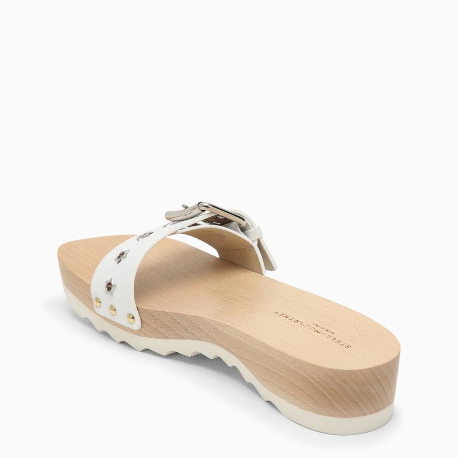 Stella McCartney o1d2blof1024 Mules & Flip-Flops In White Size US 8 / IT 38 - 4 Thumbnail