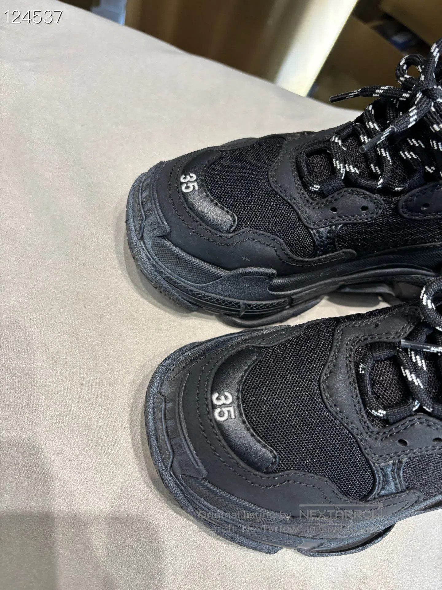Balenciaga Balenciaga Triples Black Size 35. Size US 4 / IT 34 - 3 Thumbnail