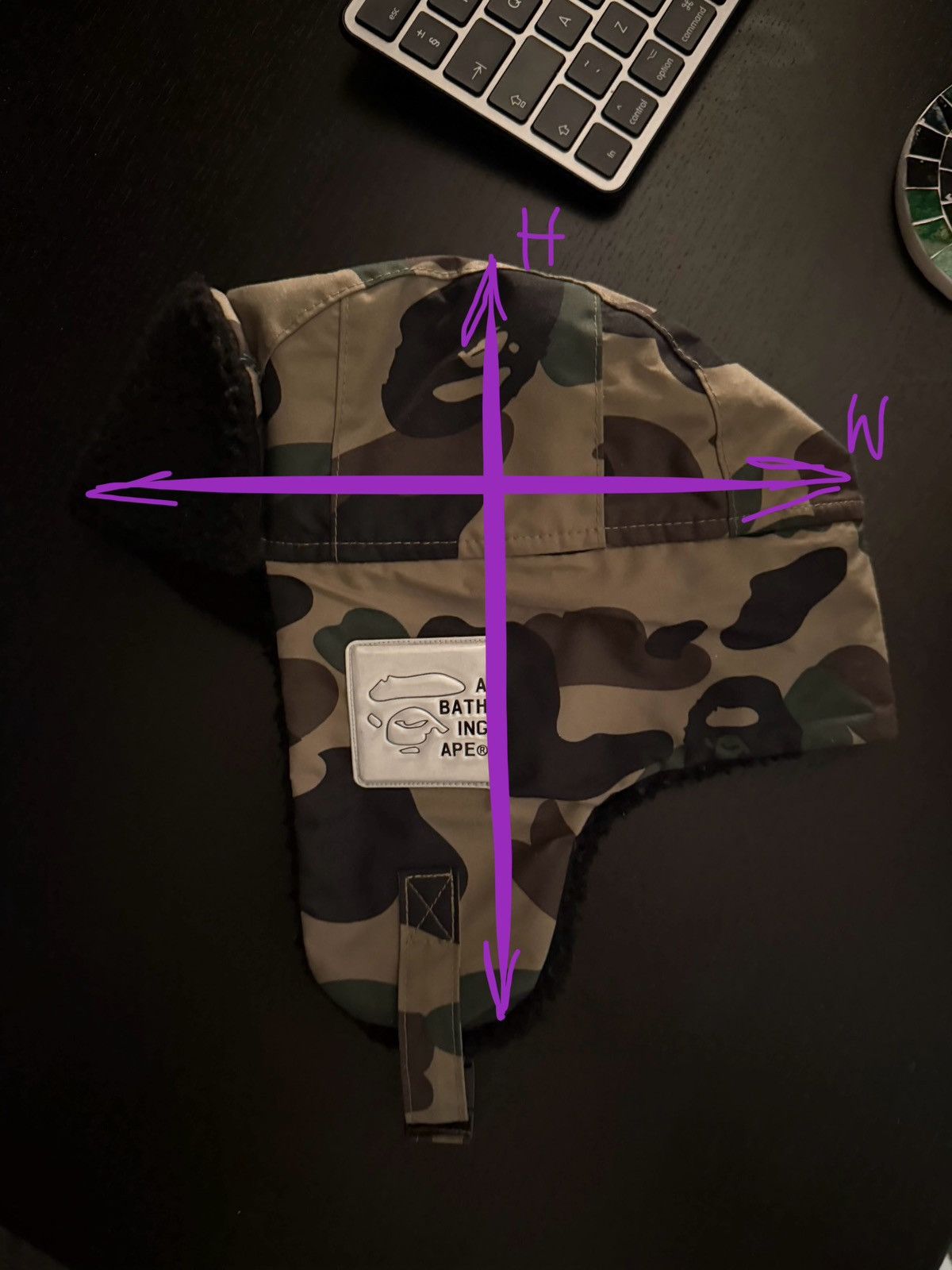 Bape 1st Camo Boa Trooper Cap Size ONE SIZE - 7 Thumbnail