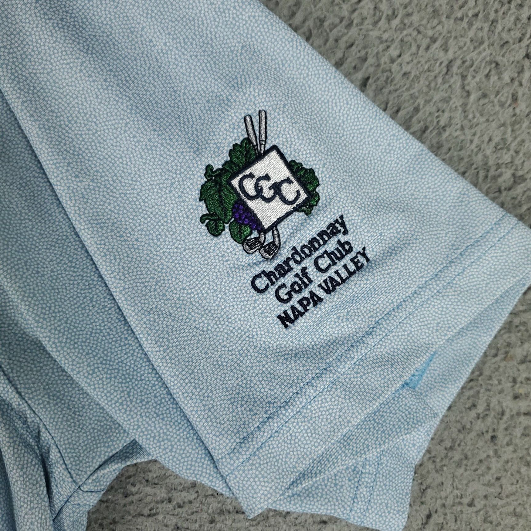 Vintage FJ Polo Shirt Mens XL Size Blue Napa Valley Golf Short Sleeve Polo Size US XL / EU 56 / 4 - 4 Thumbnail