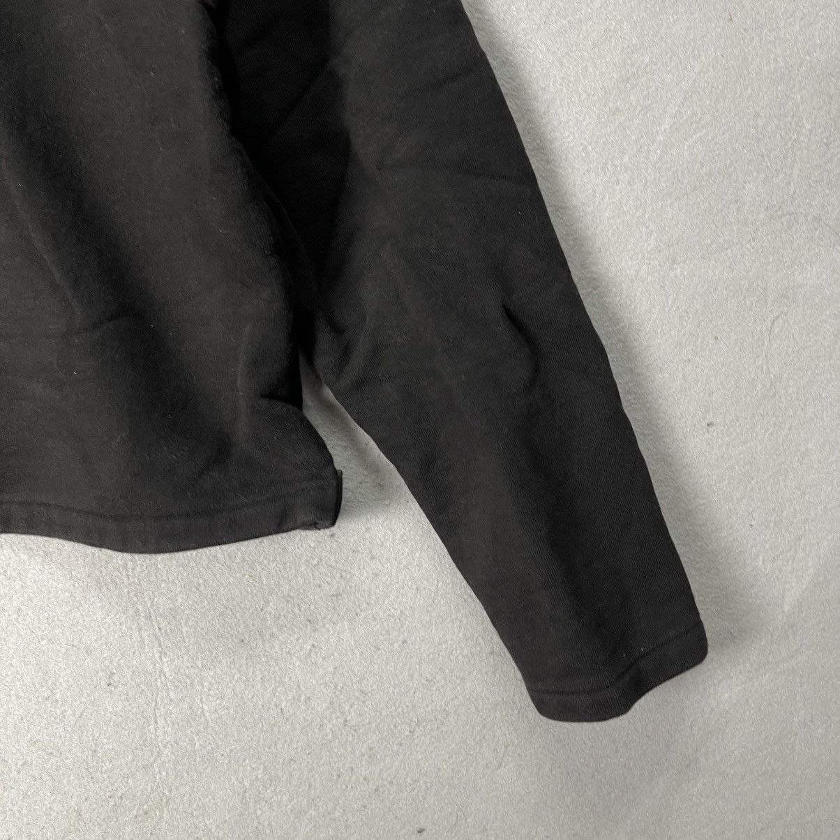 agnes b. Vintage Agnes b. Snap Button Cropped Cardigan Jacket Black Size M / US 6-8 / IT 42-44 - 3 Thumbnail
