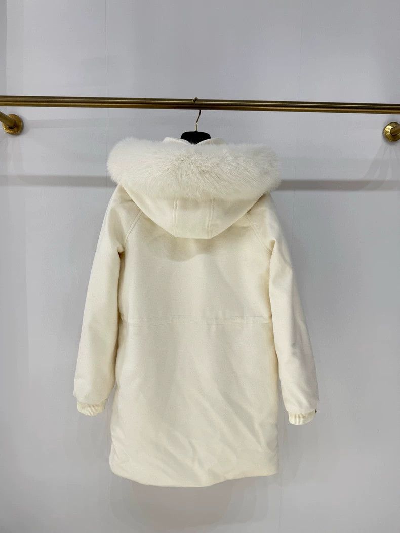 Loro Piana LORO PIANA Medium-length fox fur hooded coat Size XS / US 0-2 / IT 36-38 - 3 Thumbnail