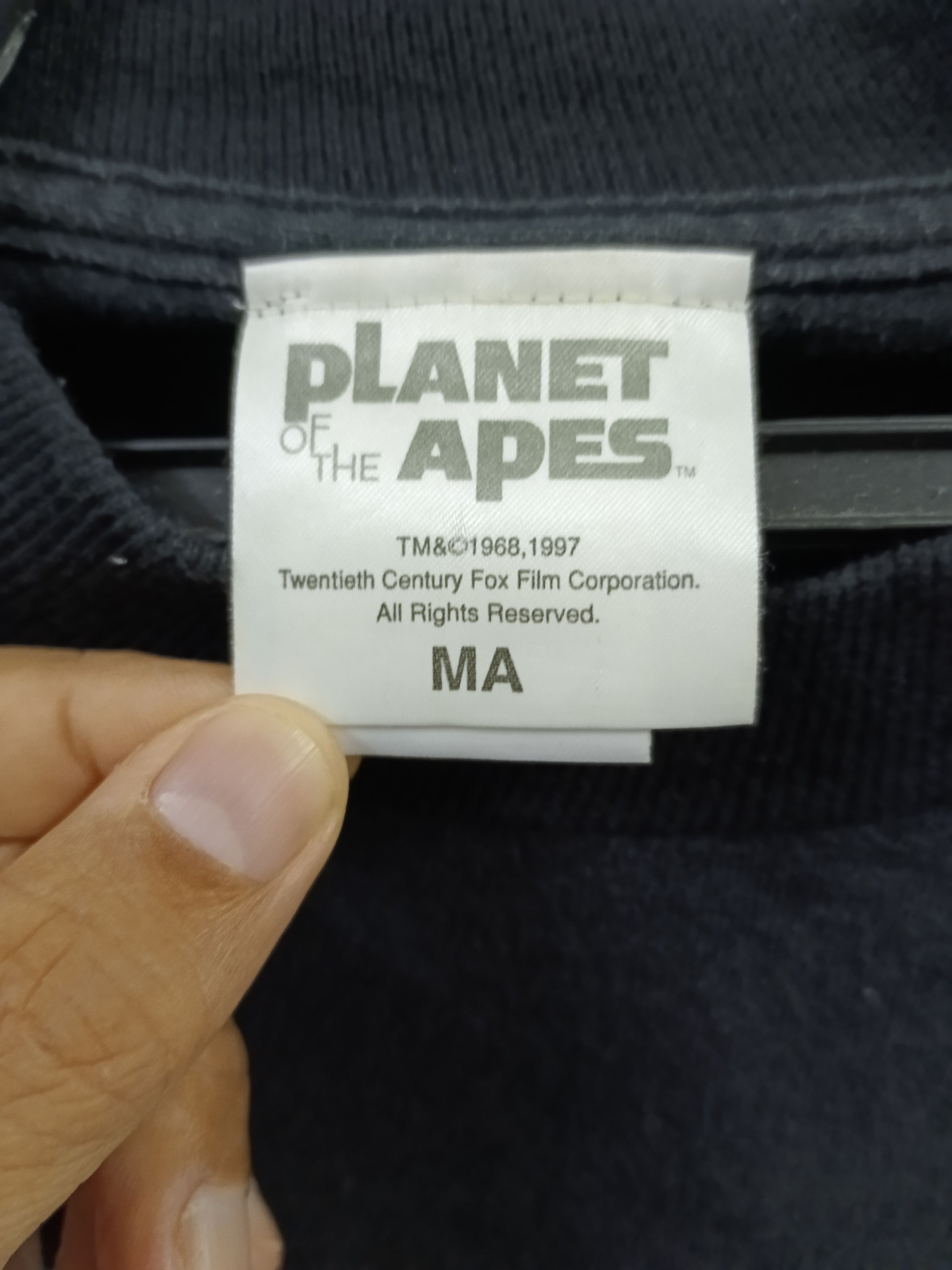Vintage VINTAGE 90s PLANET OF THE APES Size US M / EU 48-50 / 2 - 6 Thumbnail