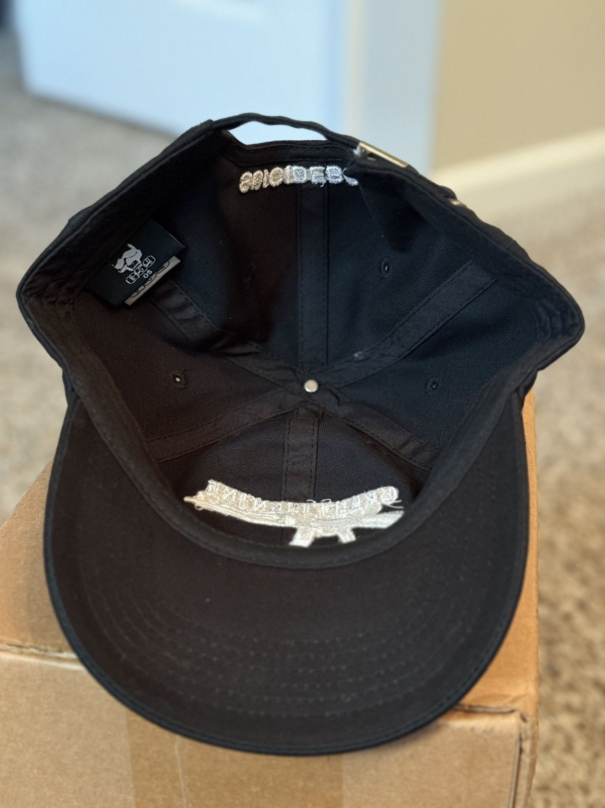 G59 Records Suicideboys G59 AK HAT BLACK Size ONE SIZE - 3 Thumbnail