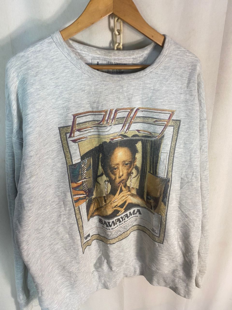 Japanese Brand Unisex🔥the new record from rina sawayama baggy sweatshirt Size US L / EU 52-54 / 3 - 4 Thumbnail