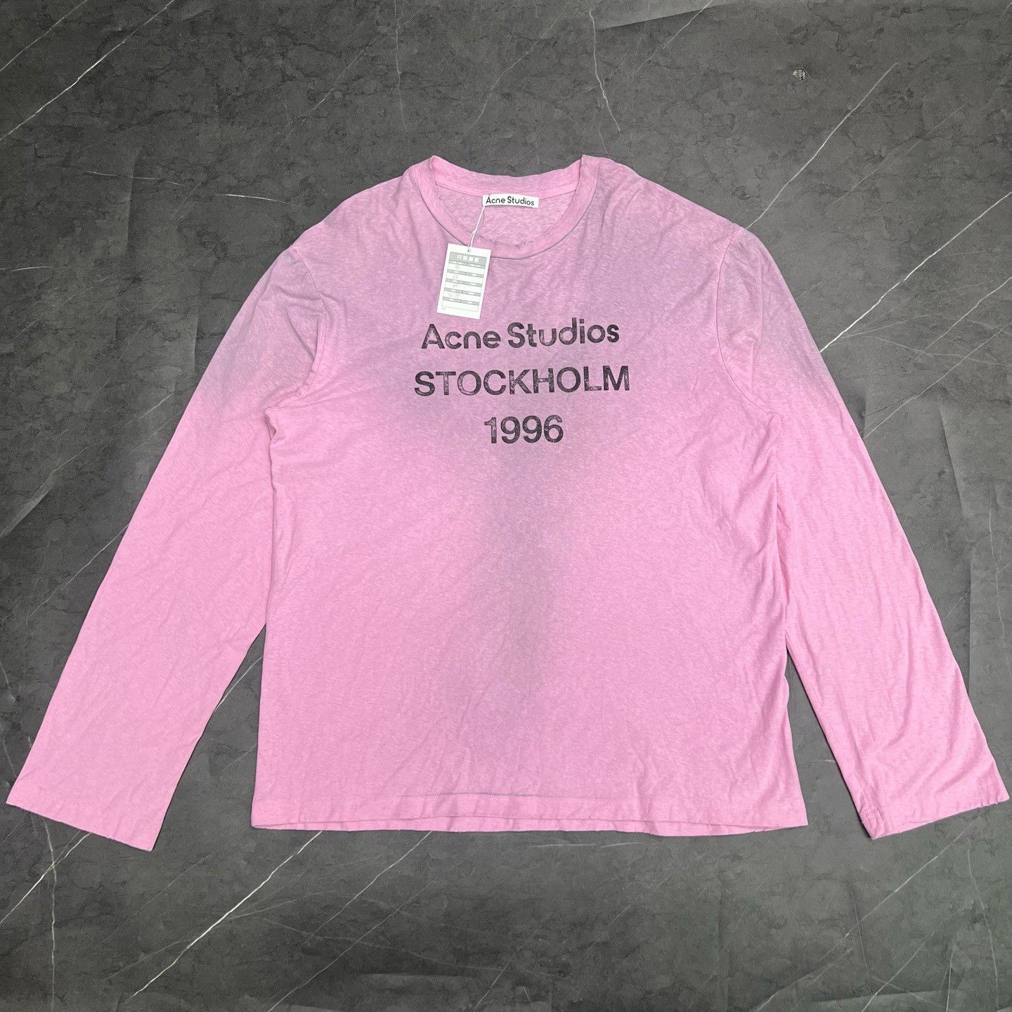 Acne Studios Acne Studios Distressed Pink T-Shirt M Women Size M / US 6-8 / IT 42-44 - 1 Thumbnail