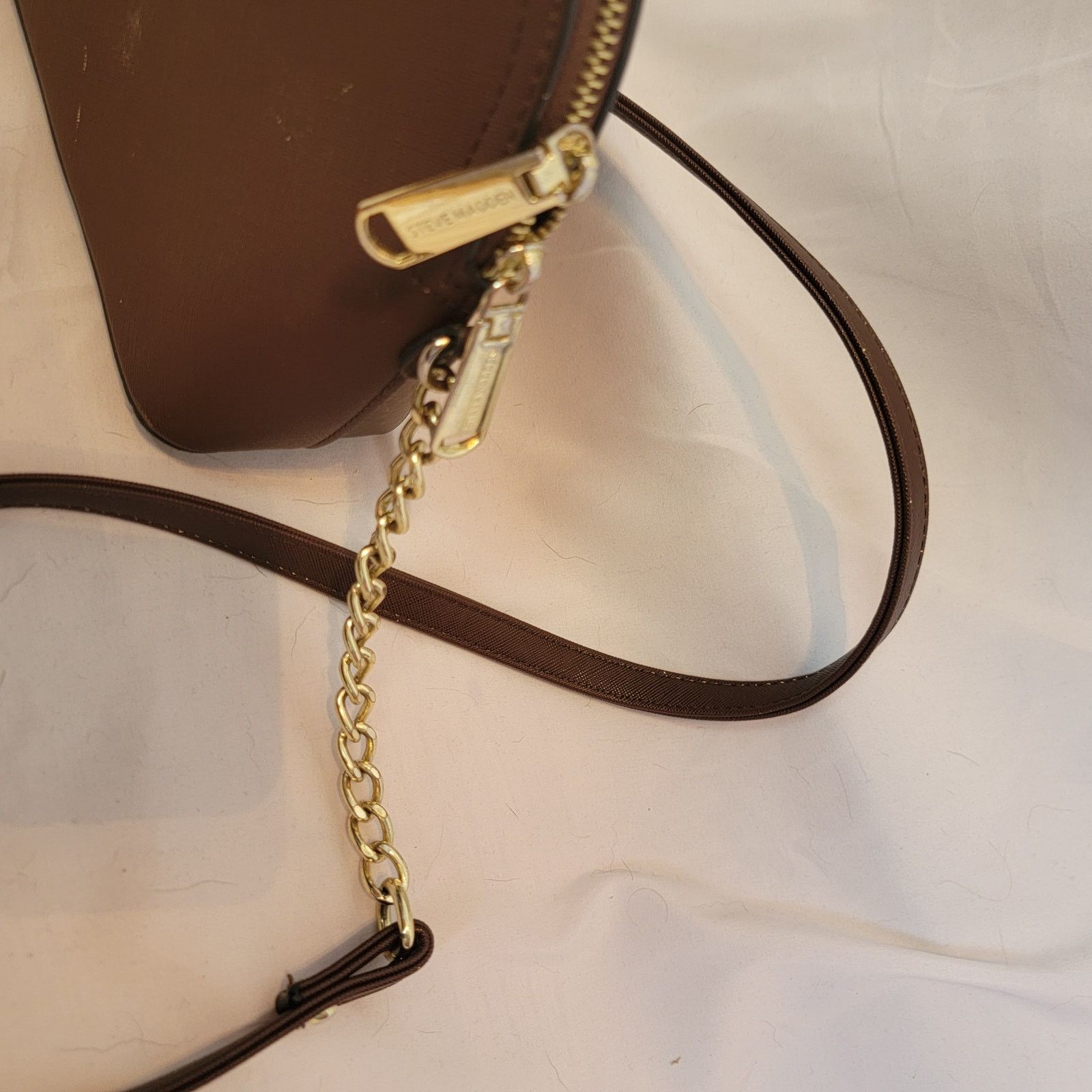 Steve Madden Steve Madden Brown Crossbody Purse Size ONE SIZE - 3 Thumbnail