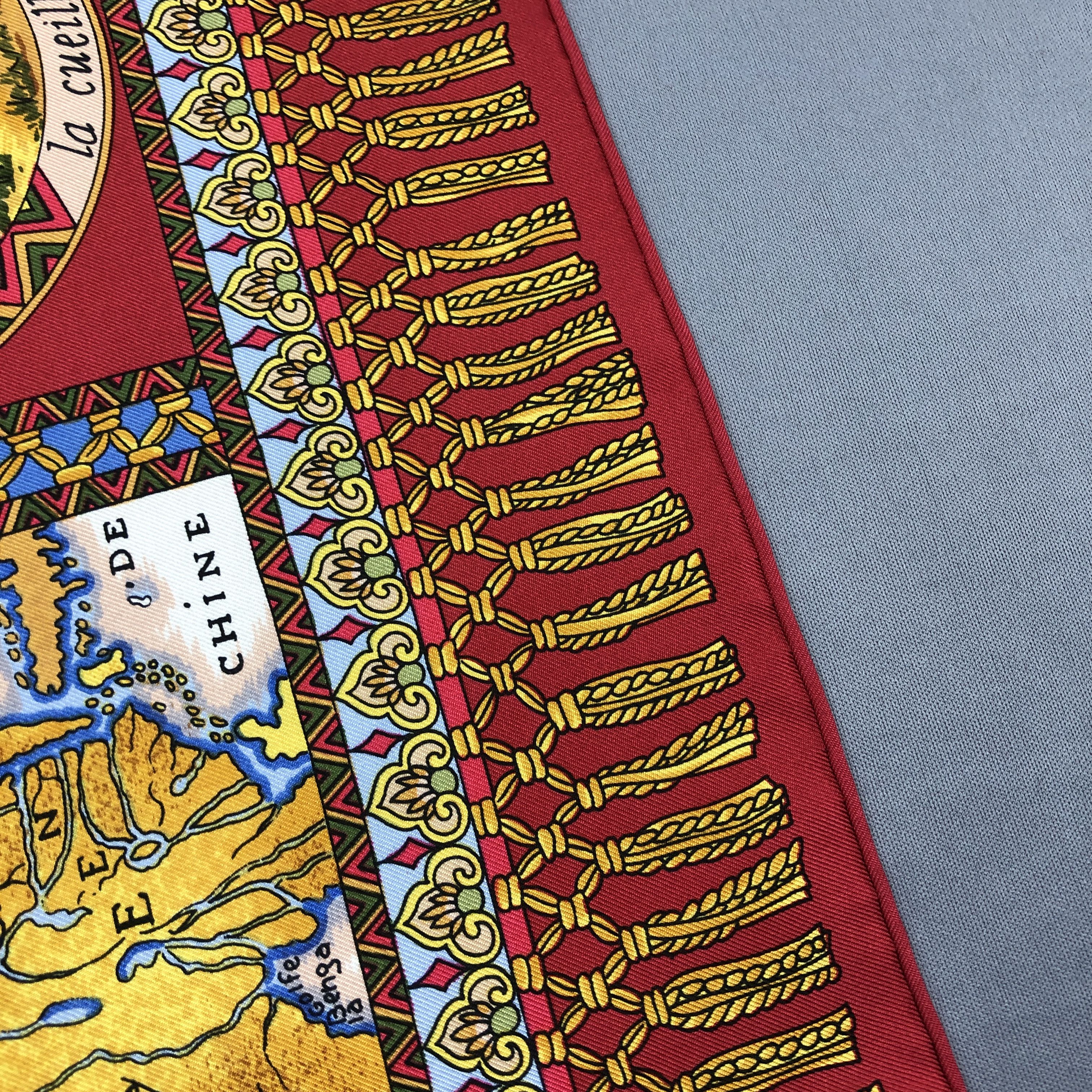 Other × Vintage Vintage The Silk Road SILK Scarf Twill Stole Wraps Scarves Size ONE SIZE - 18 Thumbnail