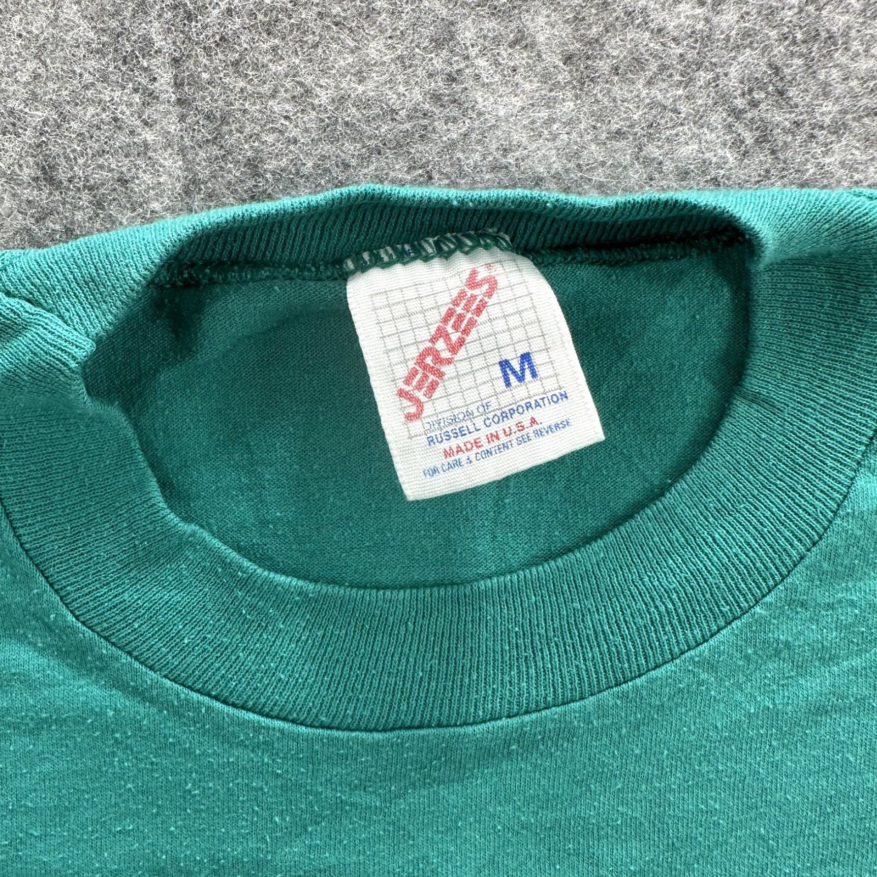 Jerzees VINTAGE Sams Club Shirt Mens M Teal Green Promo Tee 90s USA Shirt Graphic Print Sam's Club Logo Mens Size US M / EU 48-50 / 2 - 5 Thumbnail