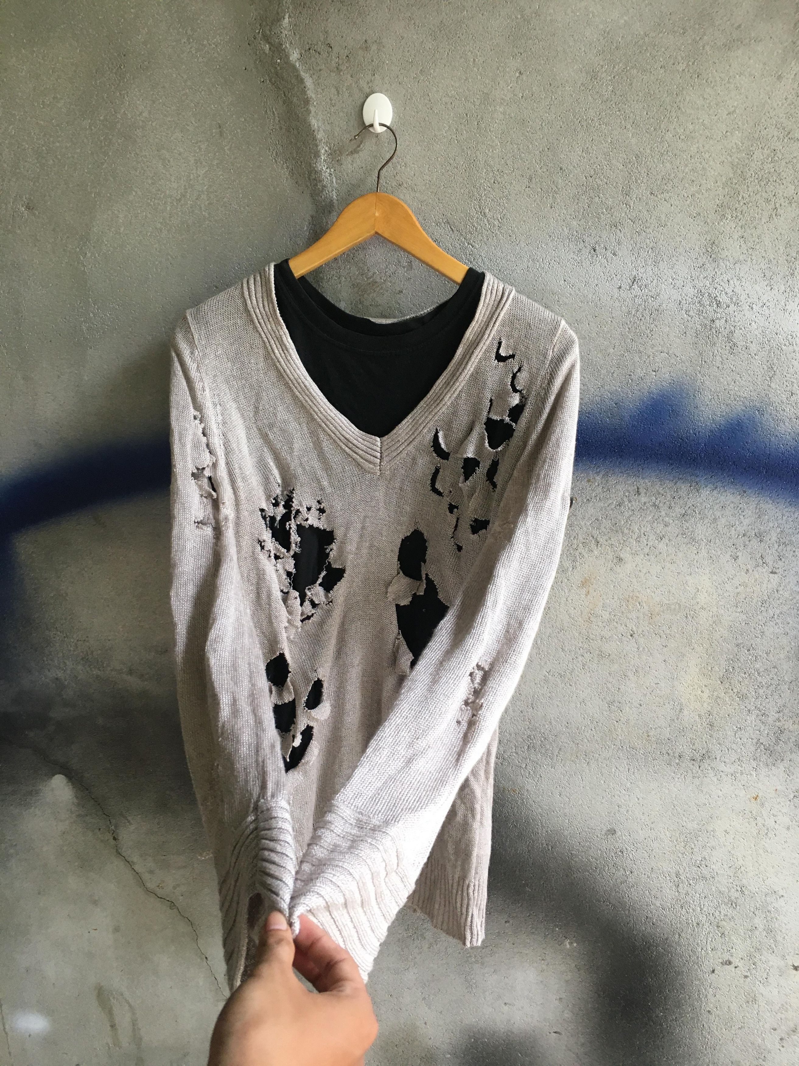20471120 × Beauty Beast Japanese Brand misch masch Grunge Knit Size US M / EU 48-50 / 2 - 4 Thumbnail