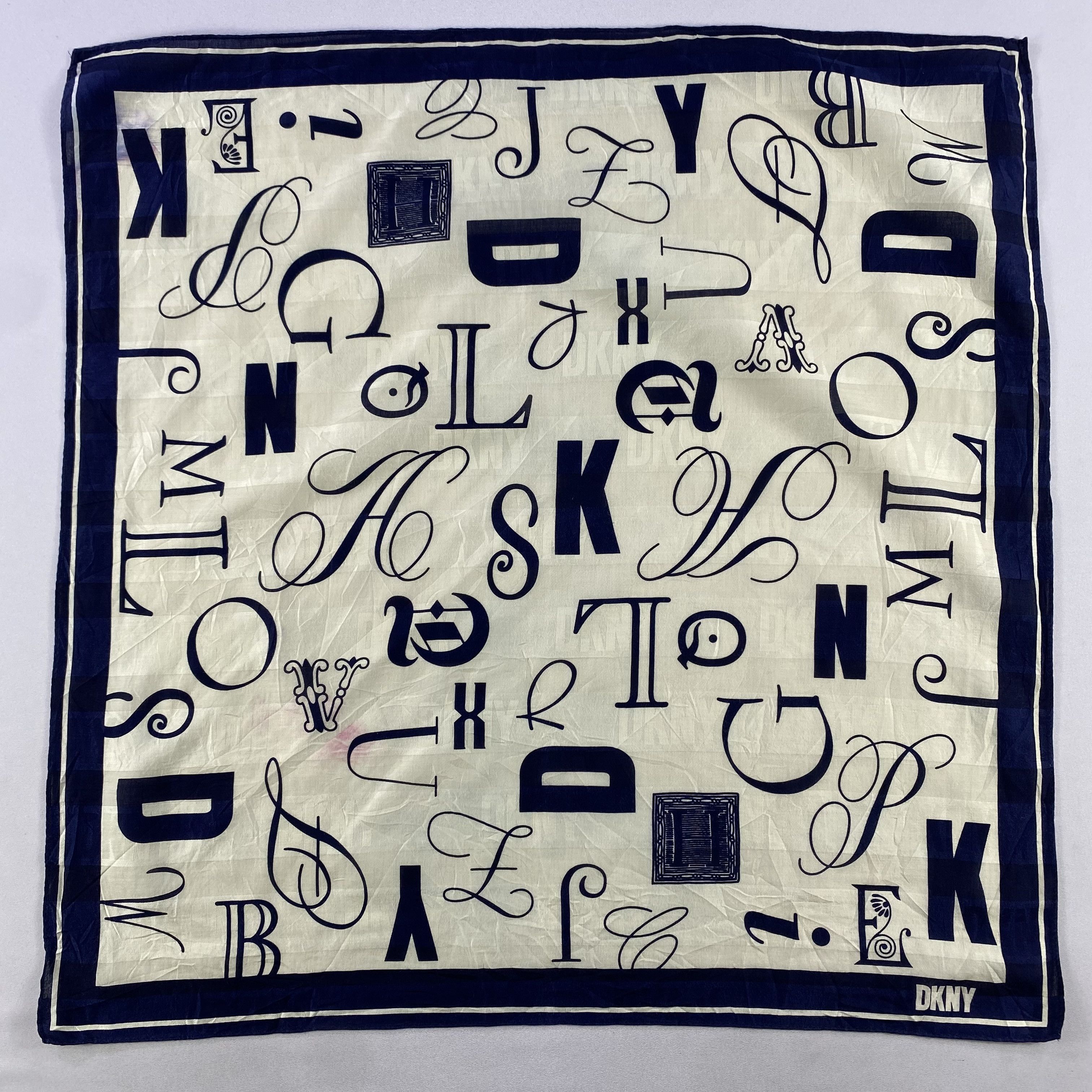DKNY × Vintage DKNY Bandana/ Handkerchief / Neckerchief Size ONE SIZE - 3 Thumbnail