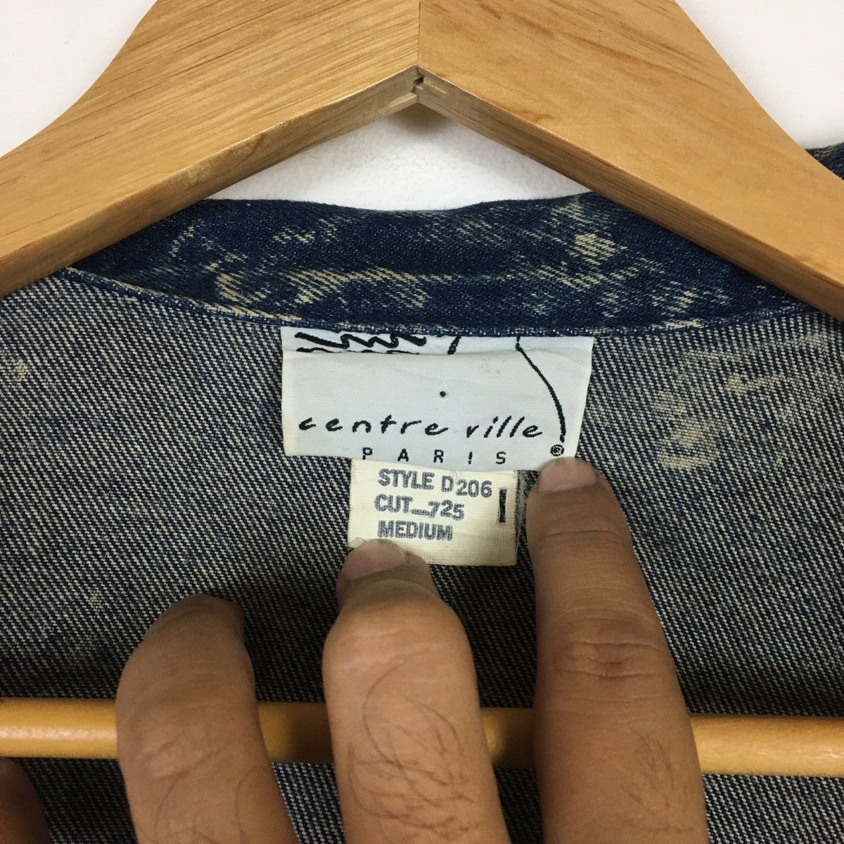 Vintage Vintage Centre Ville Paris Boxy denim Size US M / EU 48-50 / 2 - 11 Thumbnail
