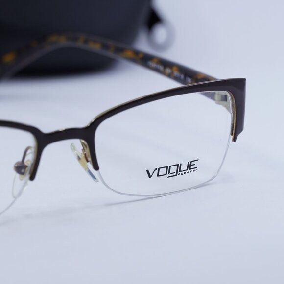 Vogue 🕶️New Vogue VO4014B 934 Brown Eyeglasses 50mm Size ONE SIZE - 5 Thumbnail