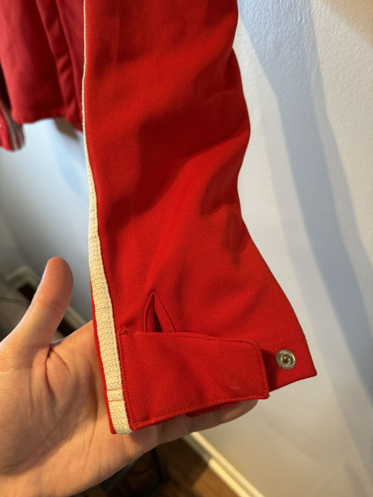 Adidas VINTAGE Adidas Adi Dassler Red Track Jacket Men's M Size US M / EU 48-50 / 2 - 5 Thumbnail