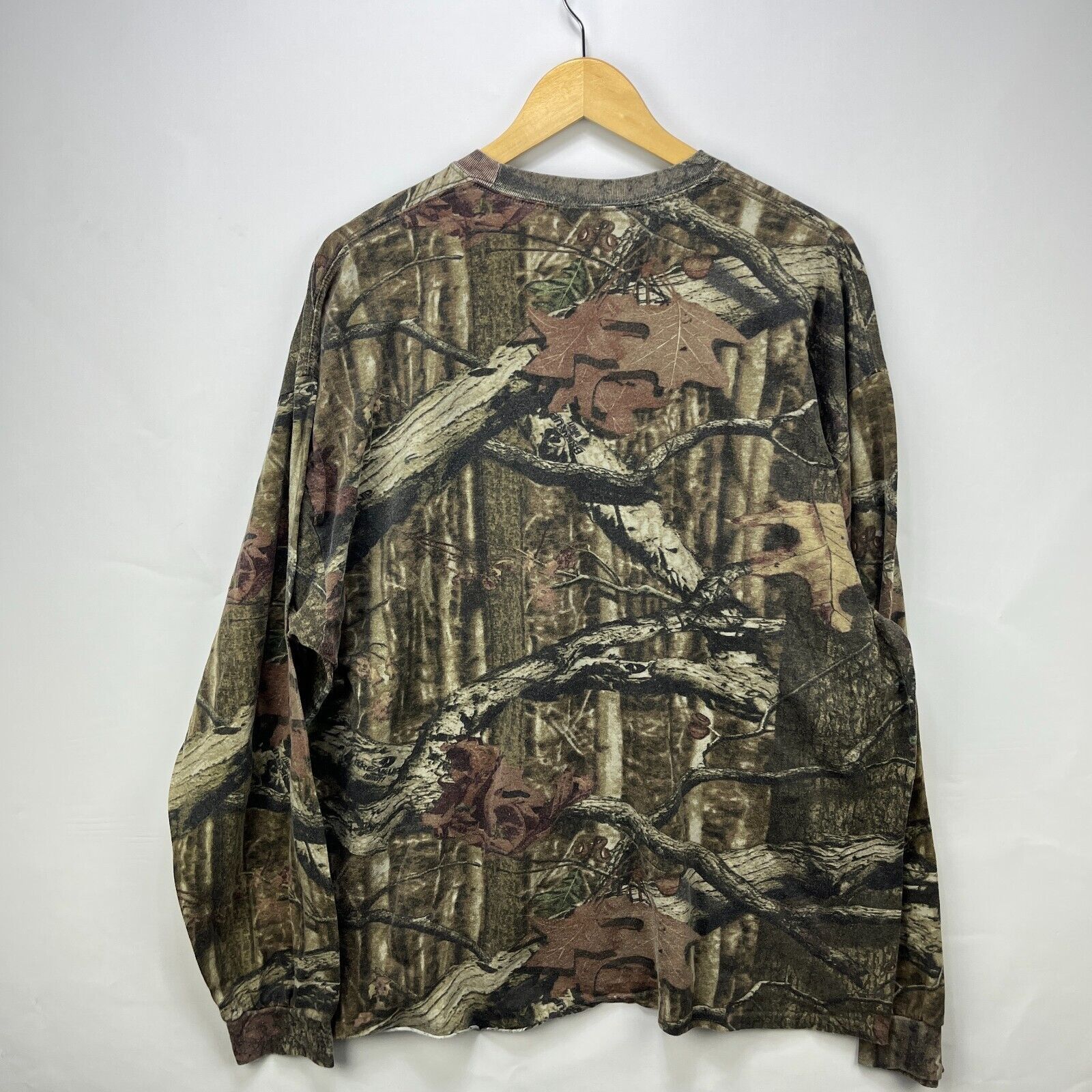 Vintage Vintage Y2K Realtree Camo Mossy Oak Long Sleeve Shirt 2XL Size US XXL / EU 58 / 5 - 10 Thumbnail