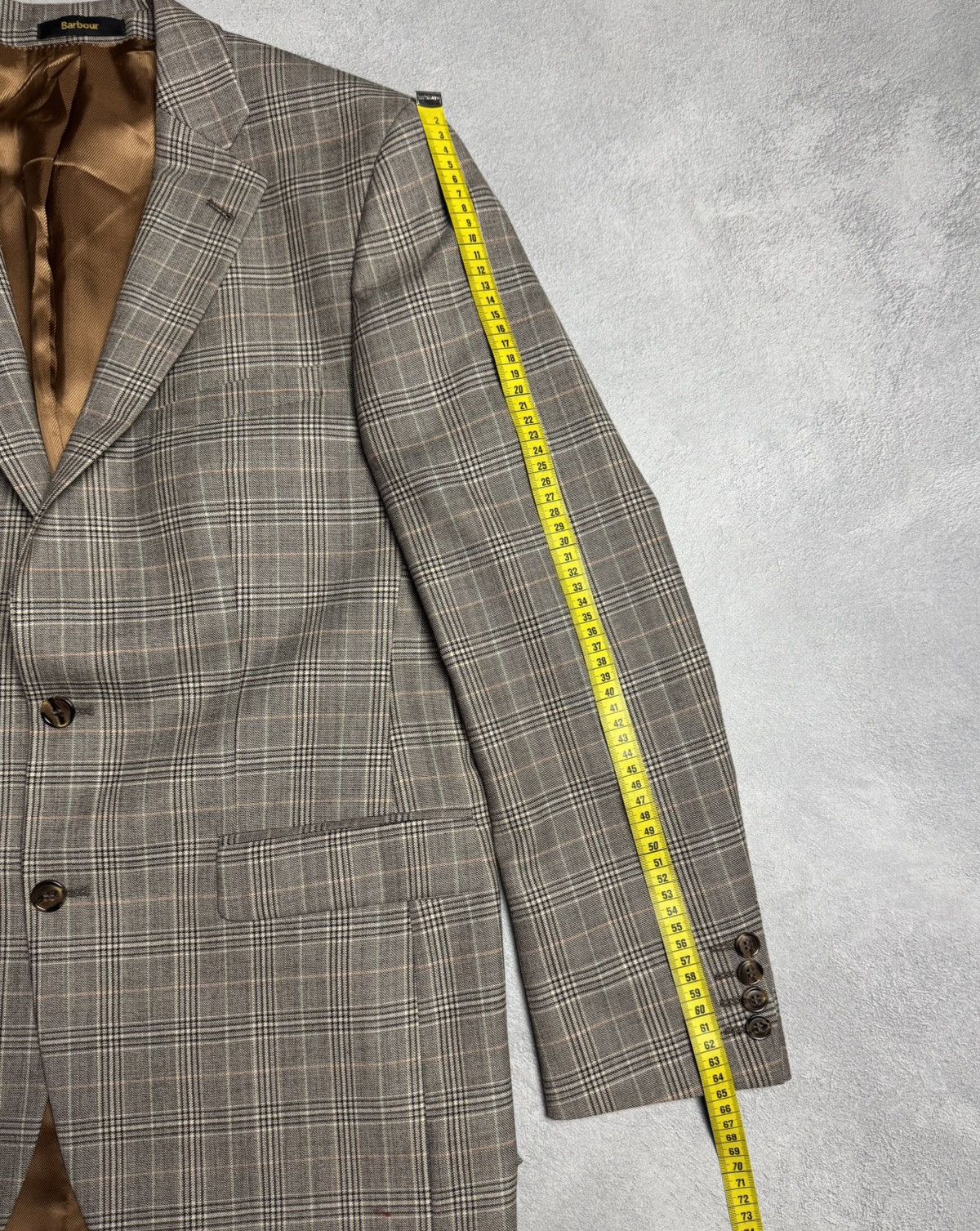 Barbour Barbour Wool Suit Blazer Jacket size L Size 50L - 19 Thumbnail