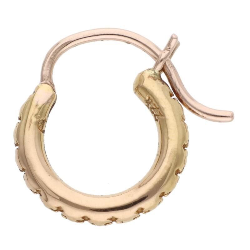 Chrome Hearts chrome hearts 22K hoop gold earring Size ONE SIZE - 5 Thumbnail