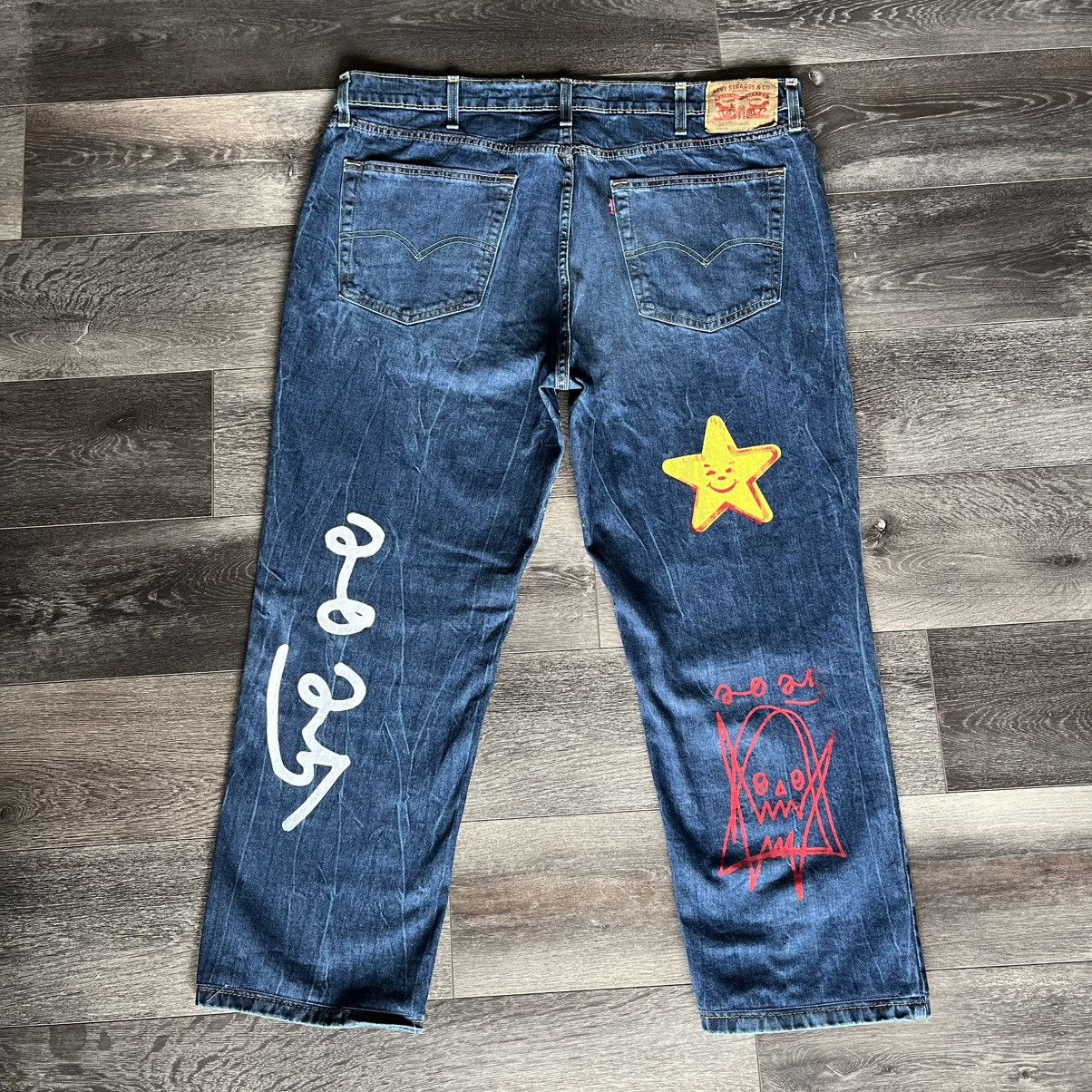 Asspizza Vintage Levi’s Asspizza PWYW Pay What You Want Denim Jeans Size US 40 / EU 56 - 1 Thumbnail