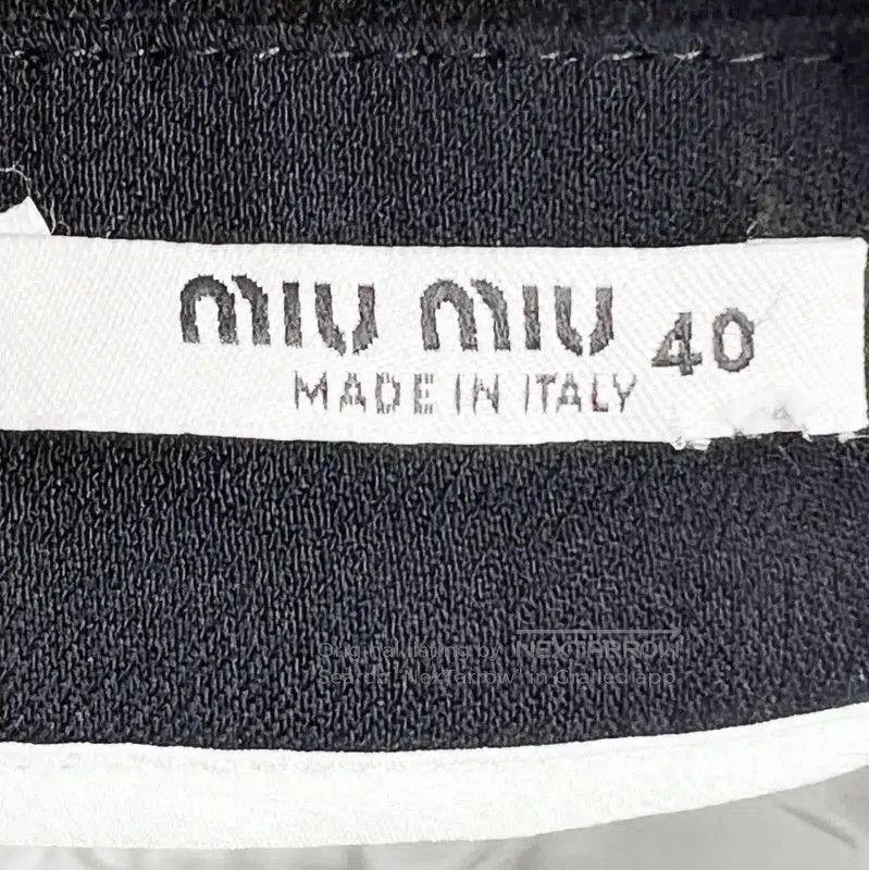 Miu Miu Miu Miu Black Women's Skirt . Size 26" / US 2 / IT 38 - 3 Thumbnail