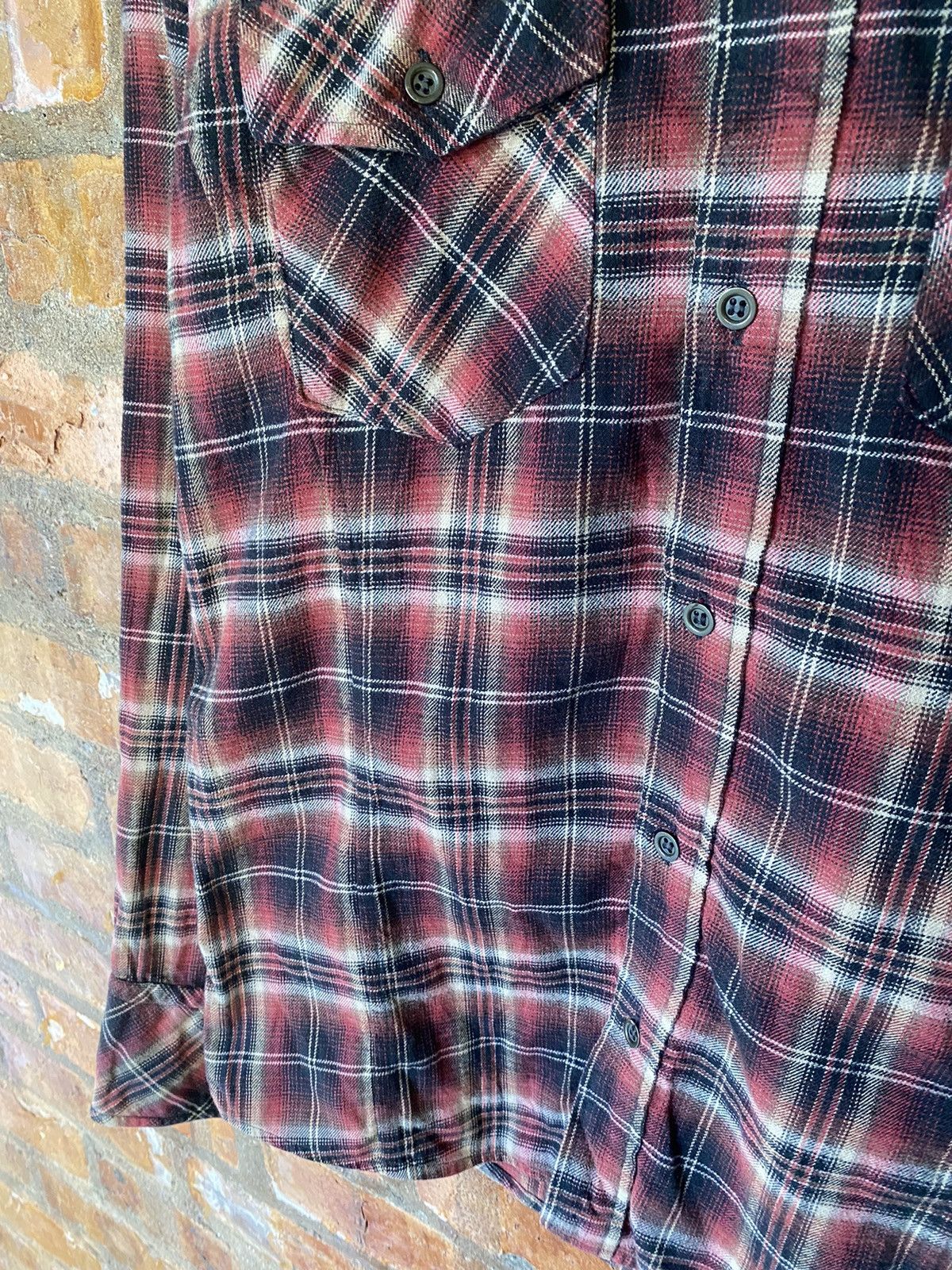 Japanese Brand × Kiminori Morishita × Tete Homme 🔥kiminori era Shadow Flannel Size US M / EU 48-50 / 2 - 7 Thumbnail