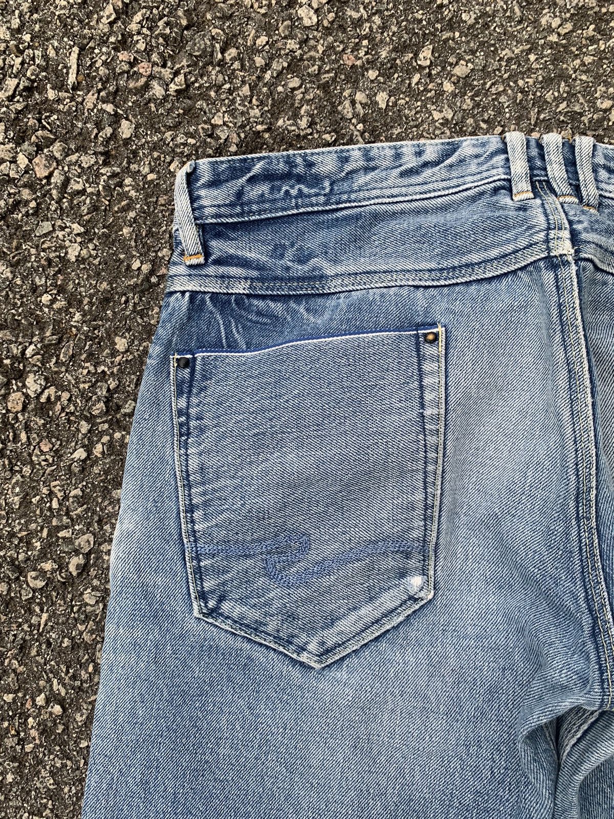 Nicole Club DISTRESSED NCFM NICOLE CLUB RIELABO SELVEDGE DENIM Size US 32 / EU 48 - 12 Thumbnail