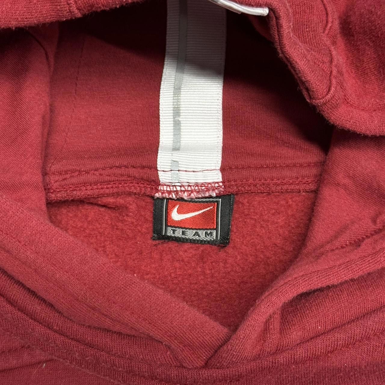 Nike × Vintage Vintage Y2K Oklahoma Sooners Nike Center Swoosh Hoodie Size US S / EU 44-46 / 1 - 5 Thumbnail