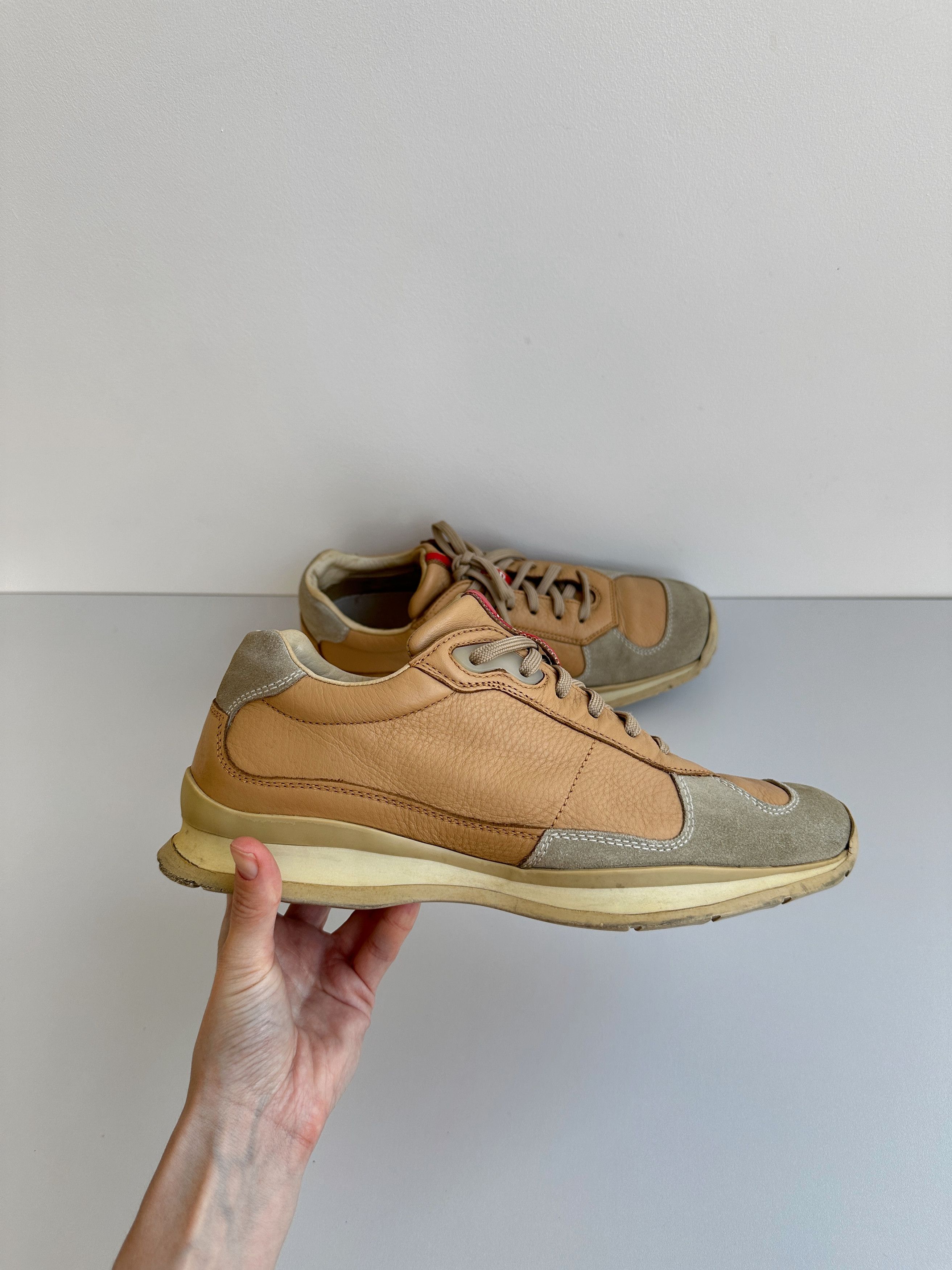 Prada Vintage Prada Low Runner Sneaker 25.5 cm Size US 10 / IT 40 - 6 Thumbnail