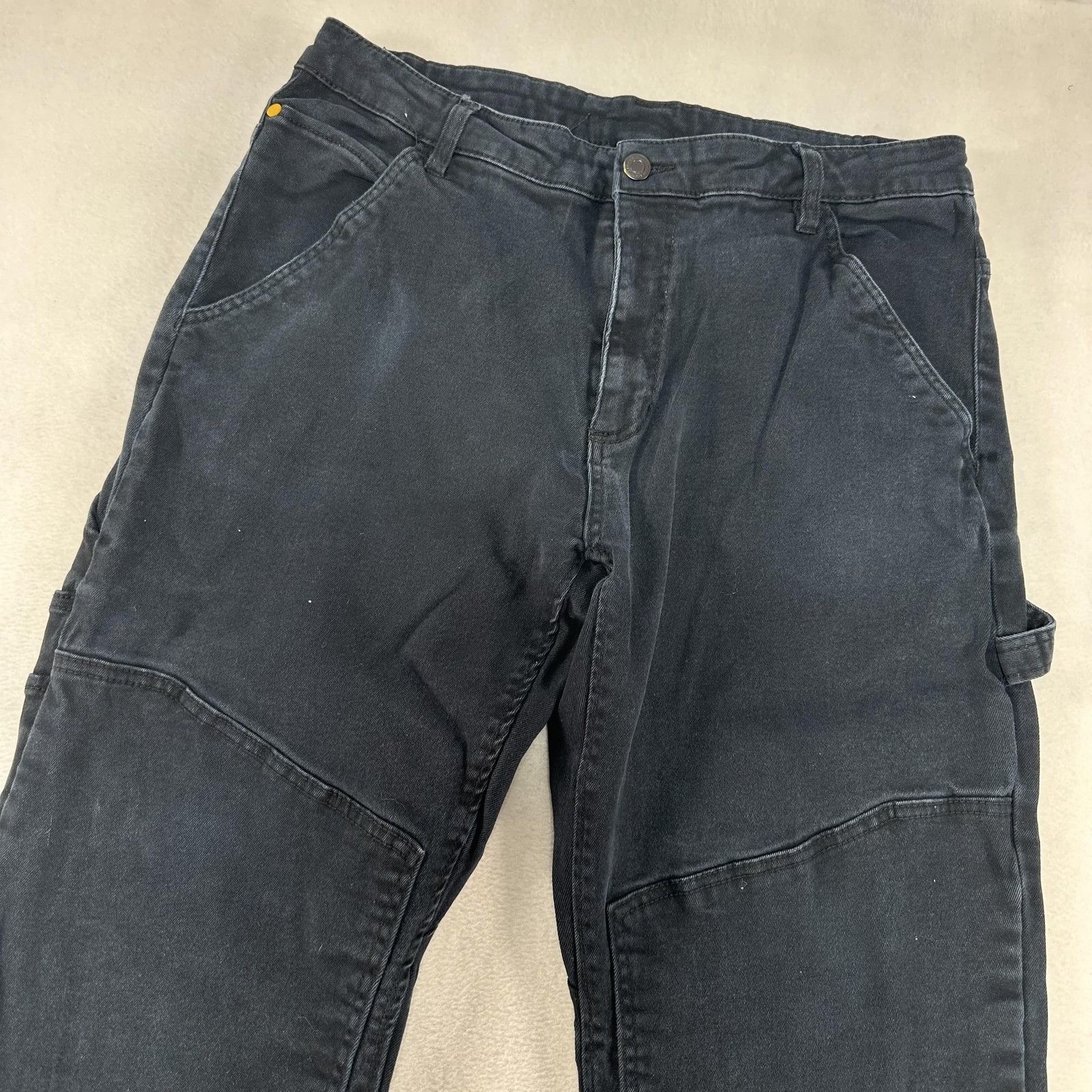 Caterpillar Caterpillar Pants Men's 36x34 Black Workwear Double Knee Size US 36 / EU 52 - 3 Thumbnail