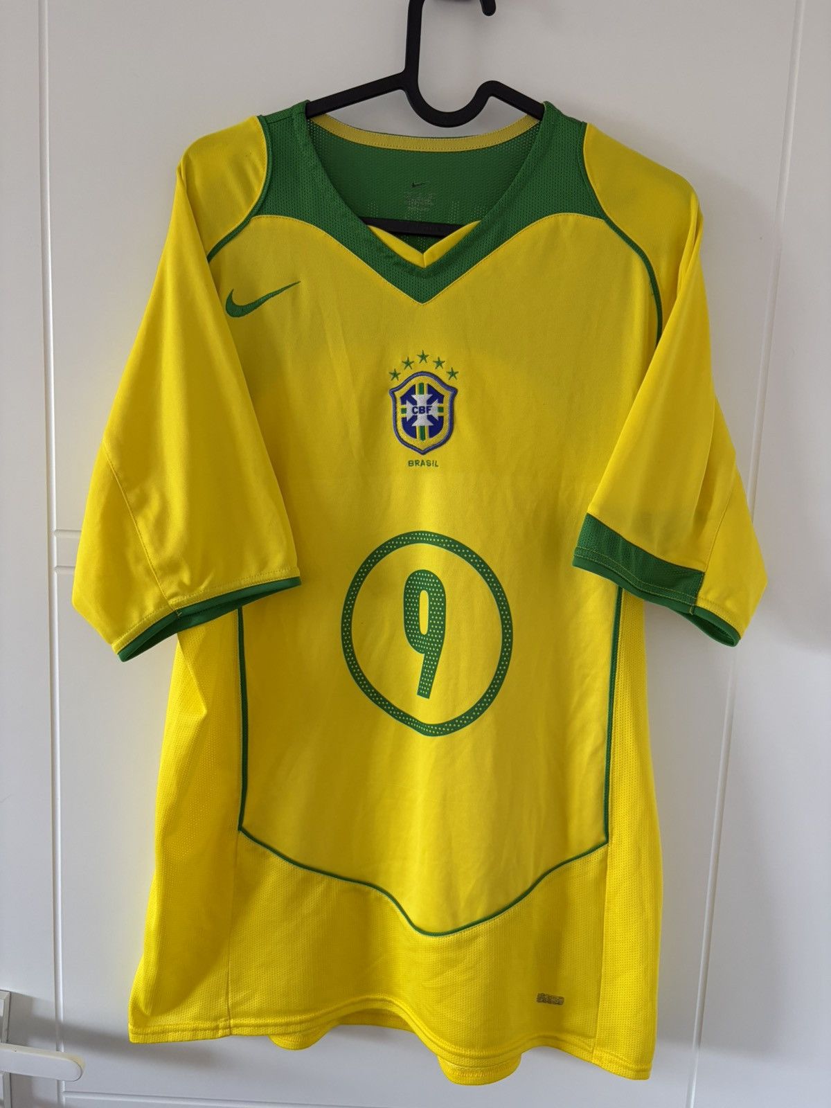 Brazil nike 2004 domowa Ronaldo Vintage — zdjęcie 4