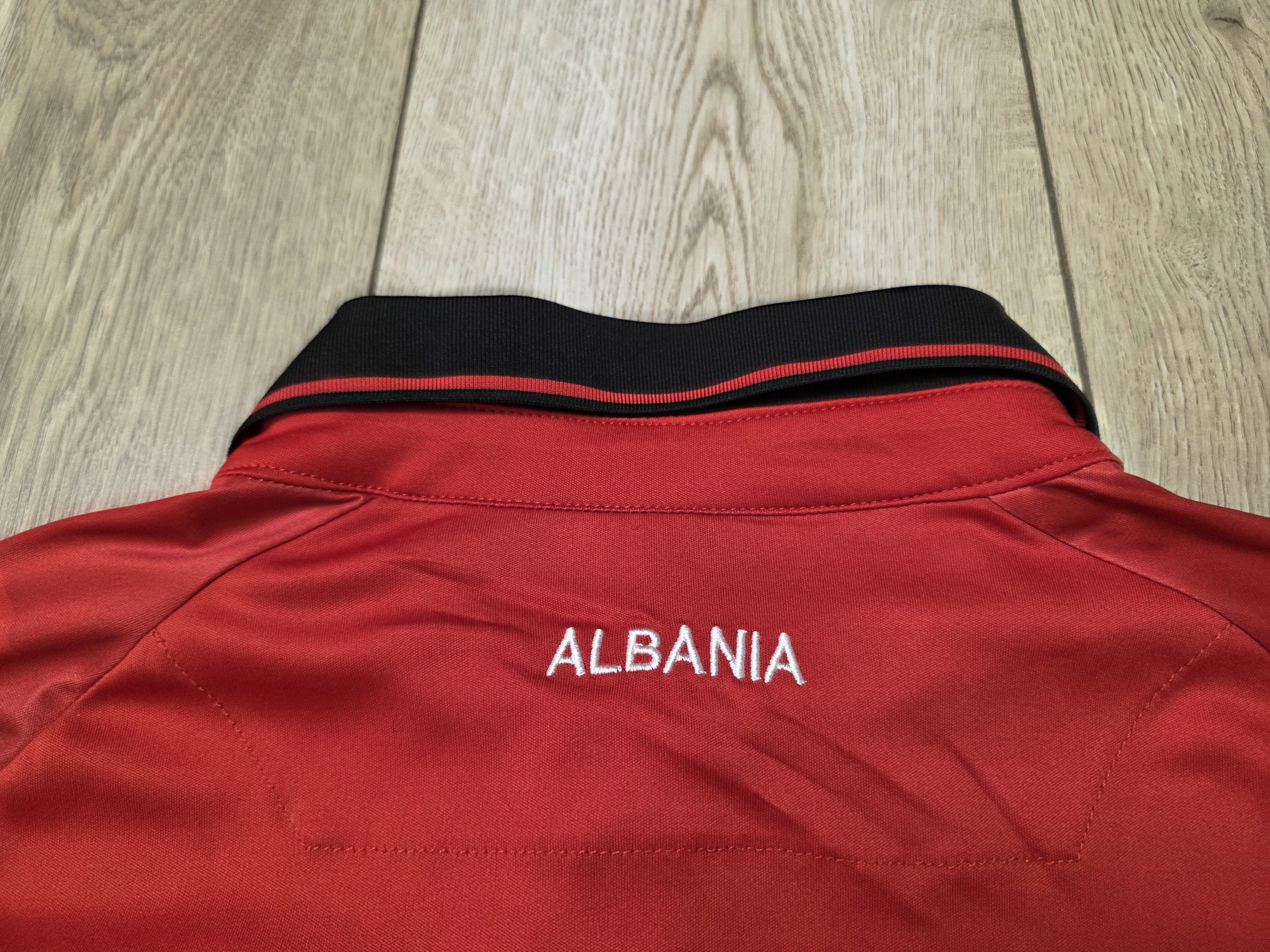 All Sport ALBANIA 2023 2024 HOME FOOTBALL SHIRT SOCCER JERSEY Size US L / EU 52-54 / 3 - 5 Thumbnail