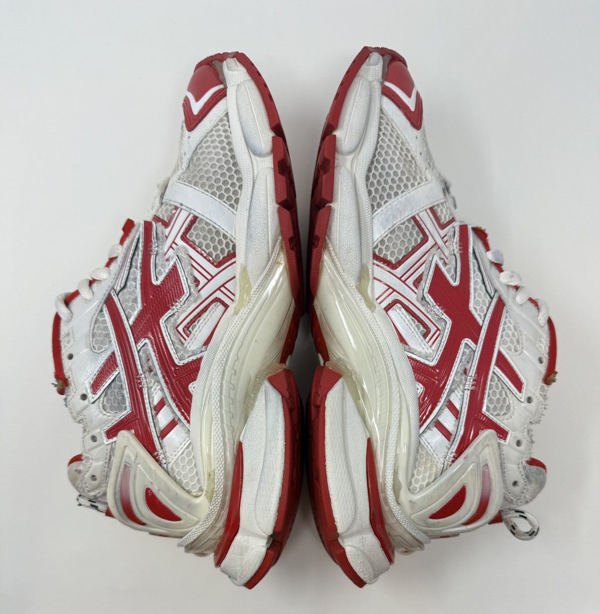Balenciaga Balenciaga Runner Sneaker Red/White Size US 9 / EU 42 - 4 Thumbnail