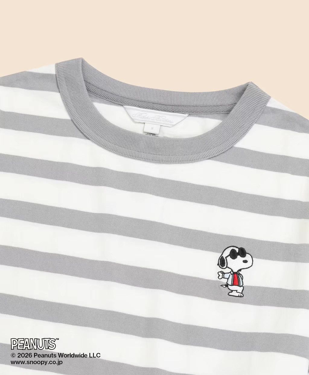 Brooks Brothers Snoopy Embroidered Breton Striped T-Shirt Ｑ22 Size US M / EU 48-50 / 2 - 3 Thumbnail