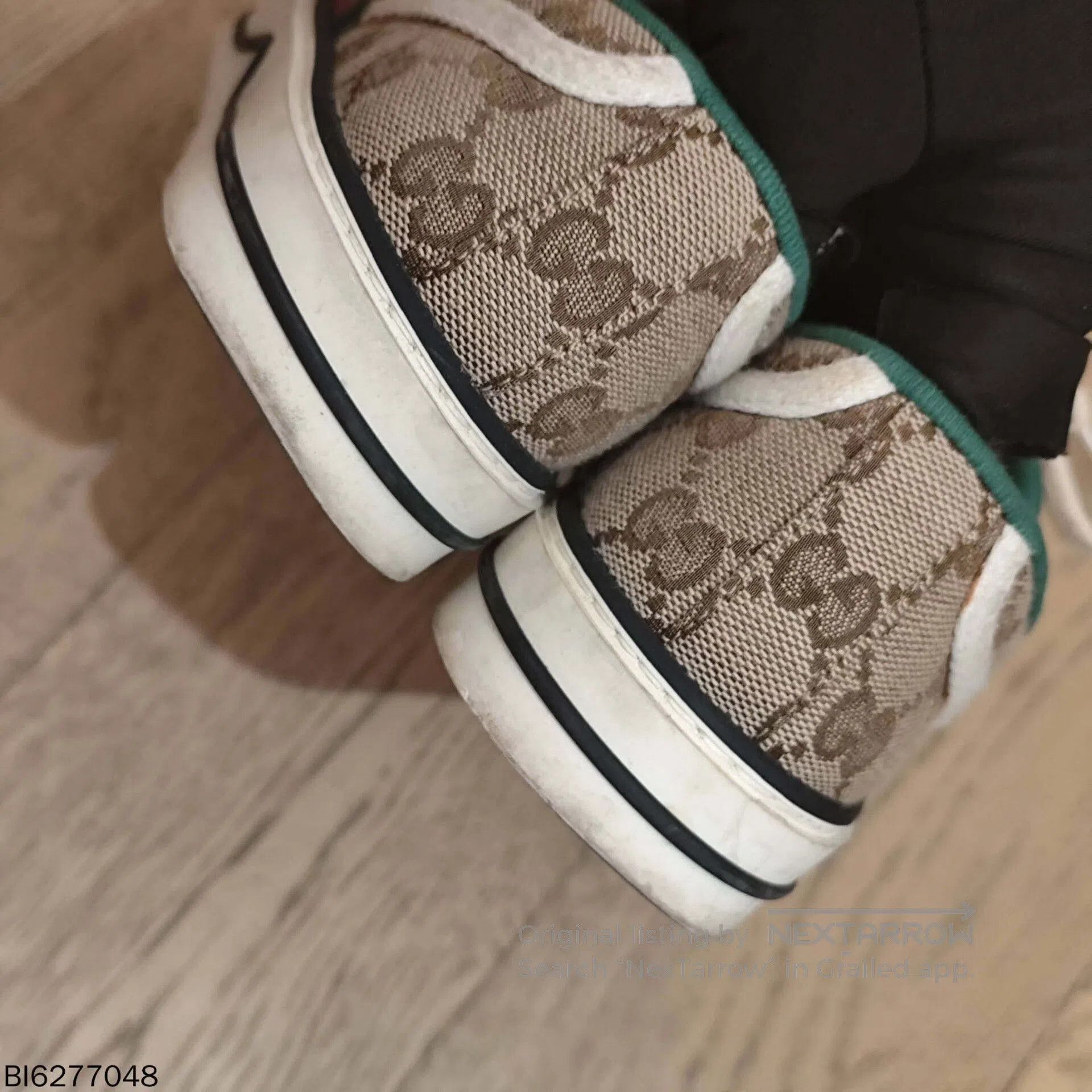 Gucci gucci tennis 1977 canvas sneakers size 35. Size US 5 / EU 37 - 6 Thumbnail