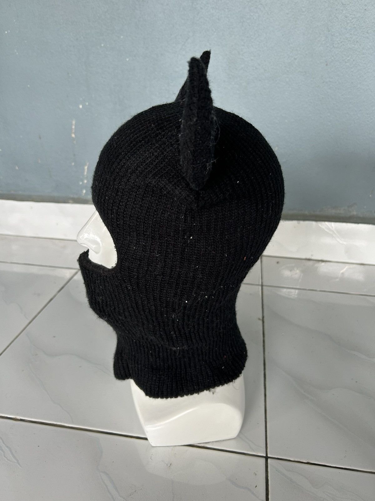 Japanese Brand × Kapital × Vintage Balaclava Masked Horn Devil Knitt Rare ☠️☠️ Size ONE SIZE - 3 Thumbnail