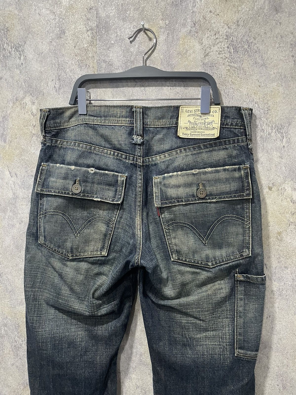 Japanese Brand × Levi's × Vintage 🔥🔥Vintage levi’s distressed denim🔥🔥 Size US 32 / EU 48 - 3 Thumbnail