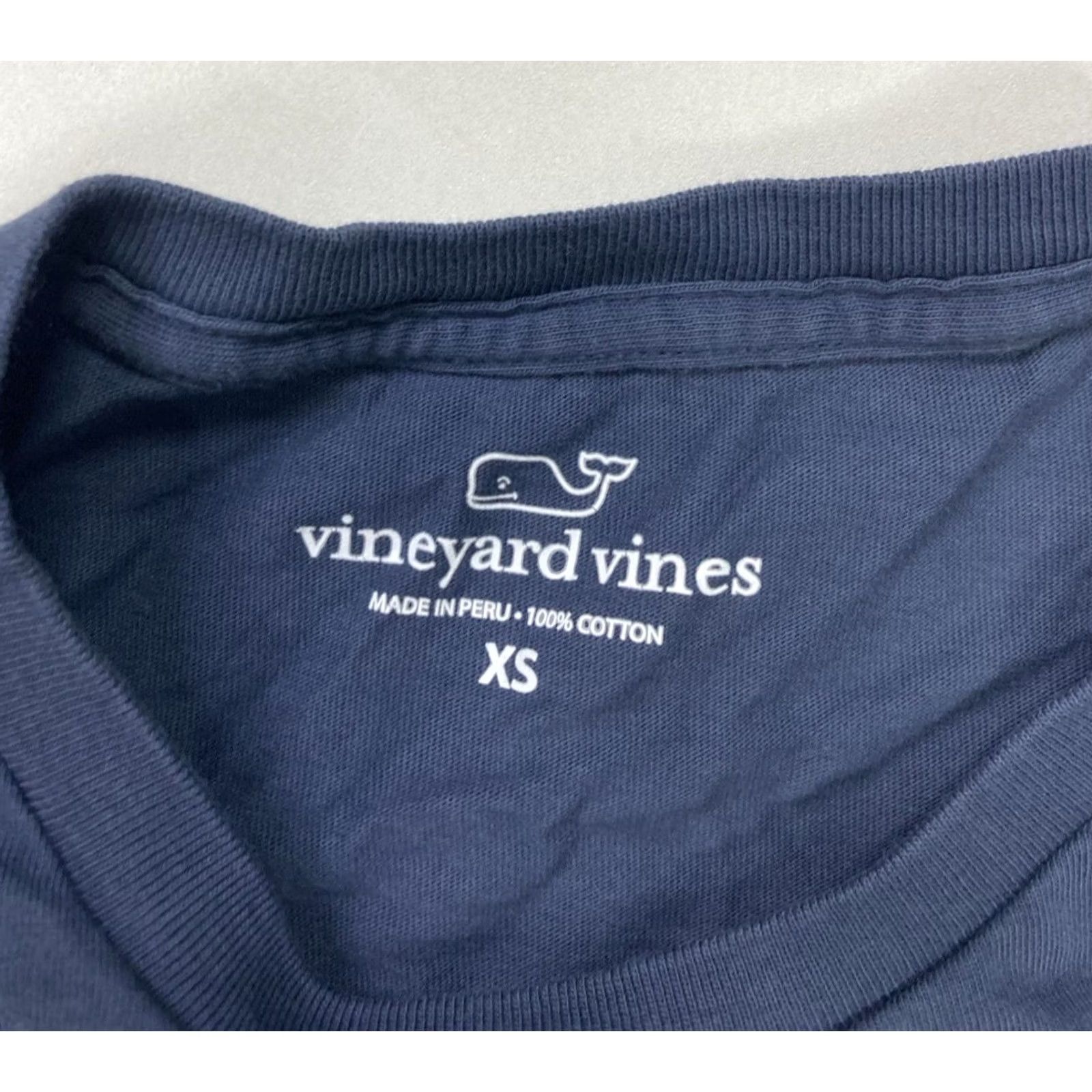 Vineyard Vines Vineyard Vines Graphic Pocket T-shirt Men XS Blue Long Sleeve Crew Neck Shirt Men XS Blue Graphic Print Pockets Logo Regular Cotton Size US S / EU 44-46 / 1 - 4 Thumbnail