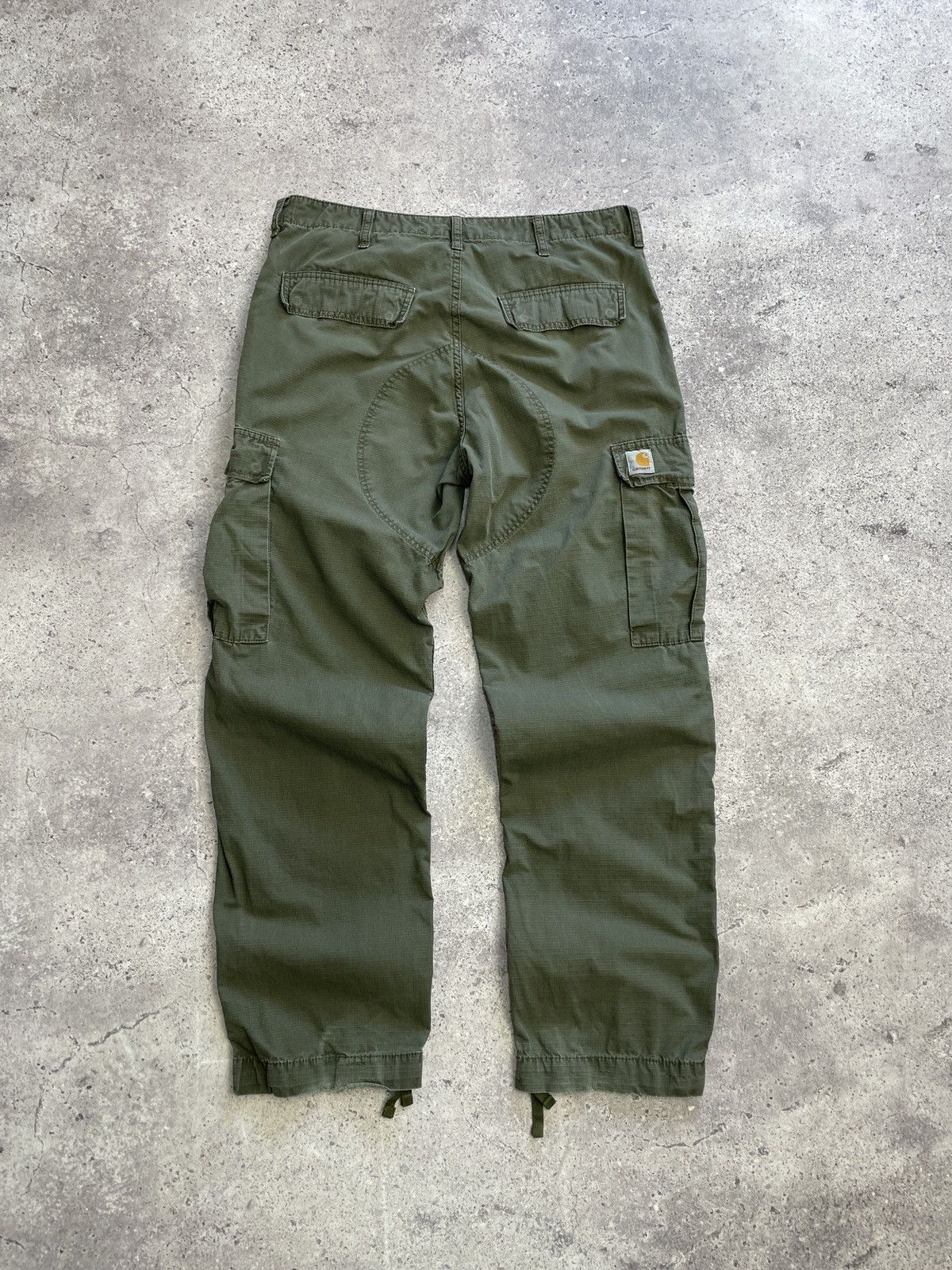 Nike × Vintage Vintage Regular Carhartt CargoJeans Pants Y2K Baggy Fit Size US 32 / EU 48 - 3 Thumbnail