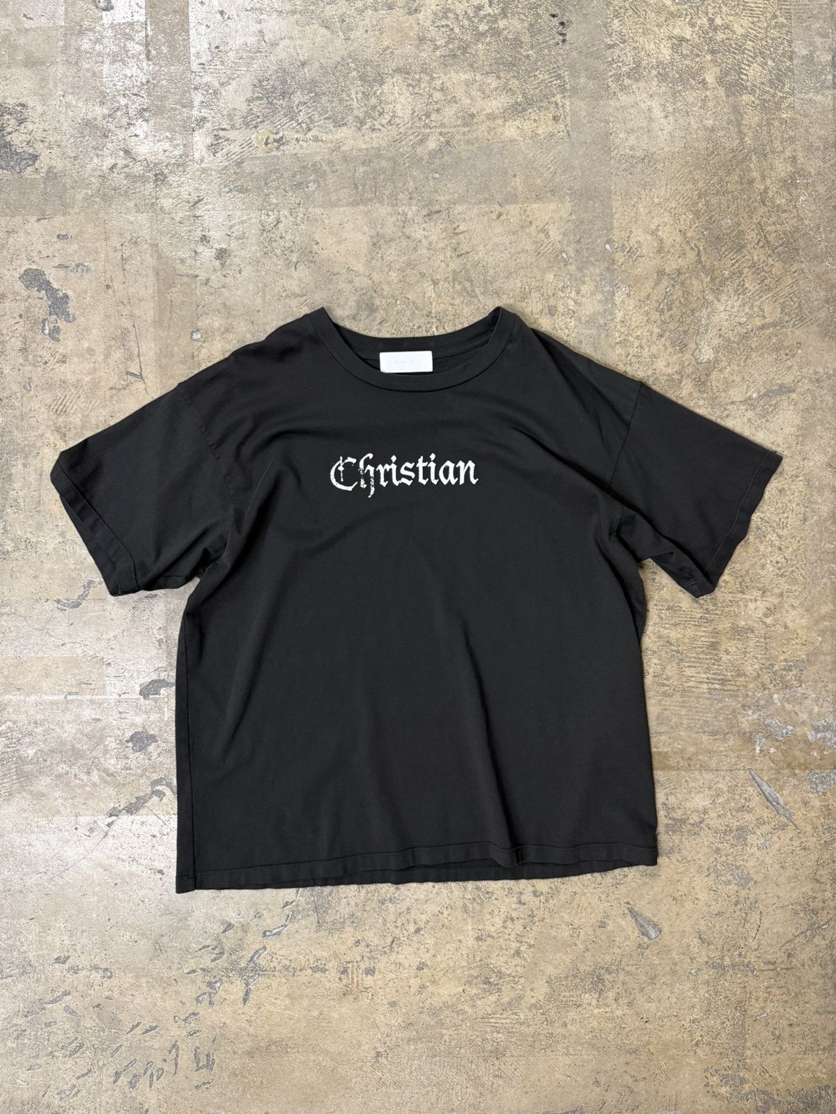 ALEXANDER DIGENOVA Alexander Digenova Black Christian Tee Size US L / EU 52-54 / 3 - 1 Thumbnail
