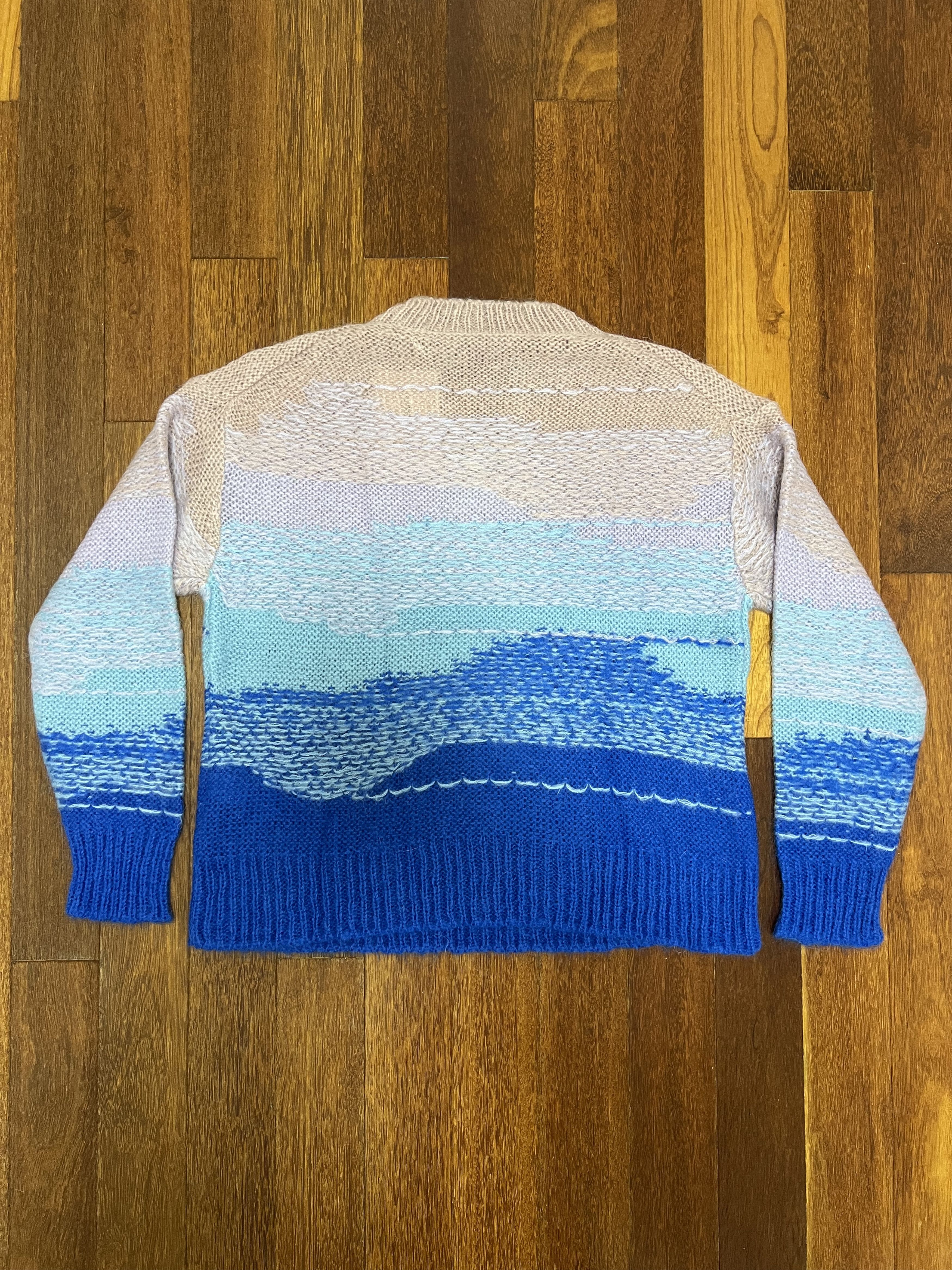Acne Studios 💚 Acne Studios Ombré Knitted Sweater Medium NEW Size US M / EU 48-50 / 2 - 4 Thumbnail