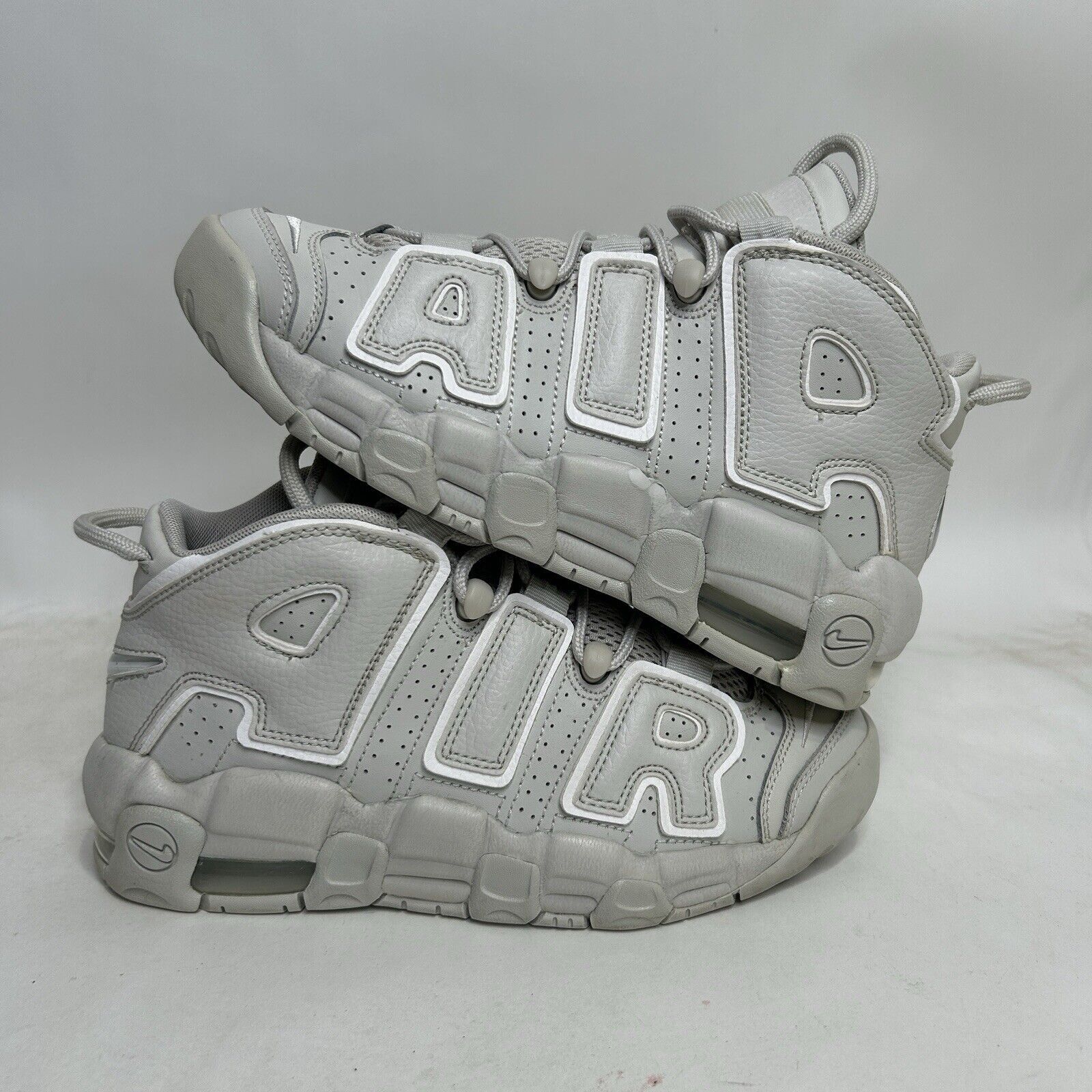 Nike Nike Air More Uptempo GS “Light Bone” 2024 Size US 6.5 / IT 36.5 - 1 Thumbnail