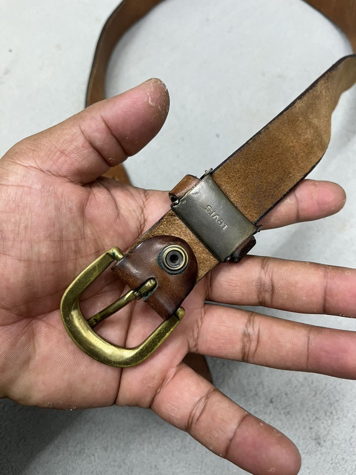 Levi's VTG LEVIS BELT Size 30 - 4 Thumbnail