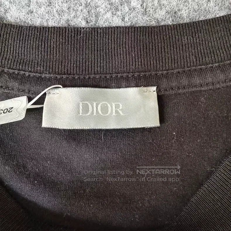 Dior Dior Pocket letter embroidery round-neck short-sleeved T-s Size US L / EU 52-54 / 3 - 5 Thumbnail