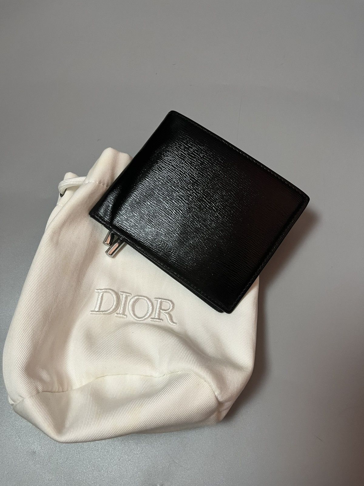 Dior (Final Price) Dior x Hajime Sorayama Calfskin Zip-Wallet