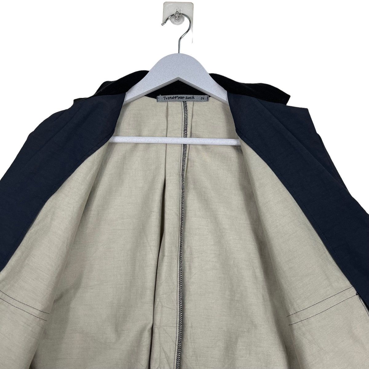 Issey Miyake TRANSIT PAR SUCH TWO POCKET JACKET Size US M / EU 48-50 / 2 - 12 Thumbnail