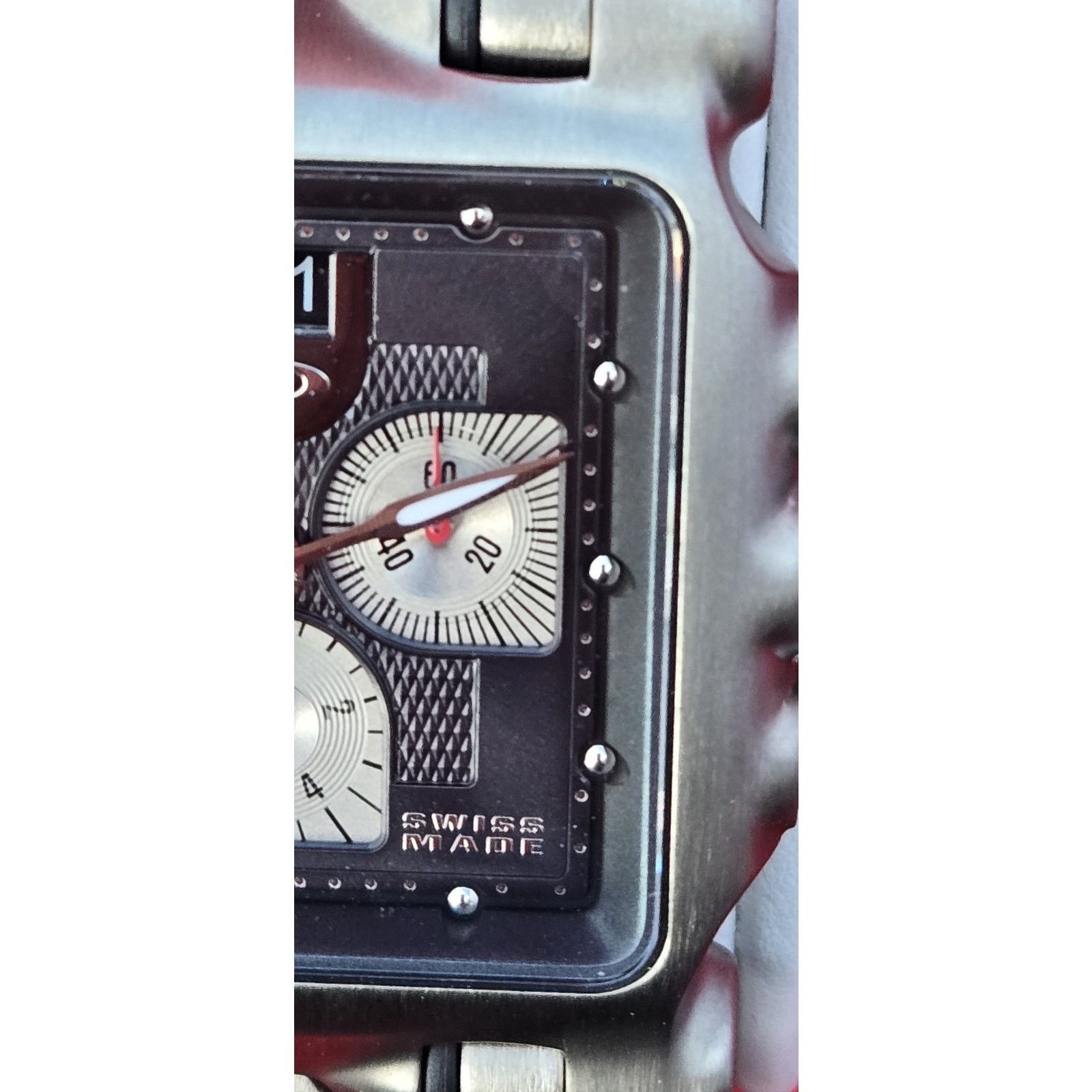 Oakley NEW Oakley Minute Machine Titanium Square Watch Chronograph Size 30 - 18 Thumbnail